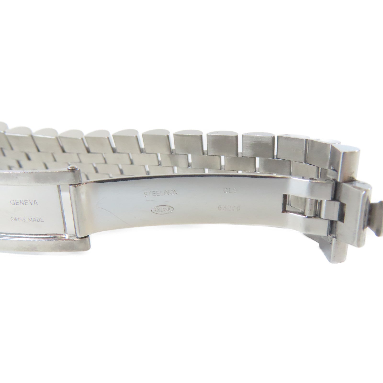 ROLEX Datejust 18K白金/不鏽鋼手錶自動機芯銀色