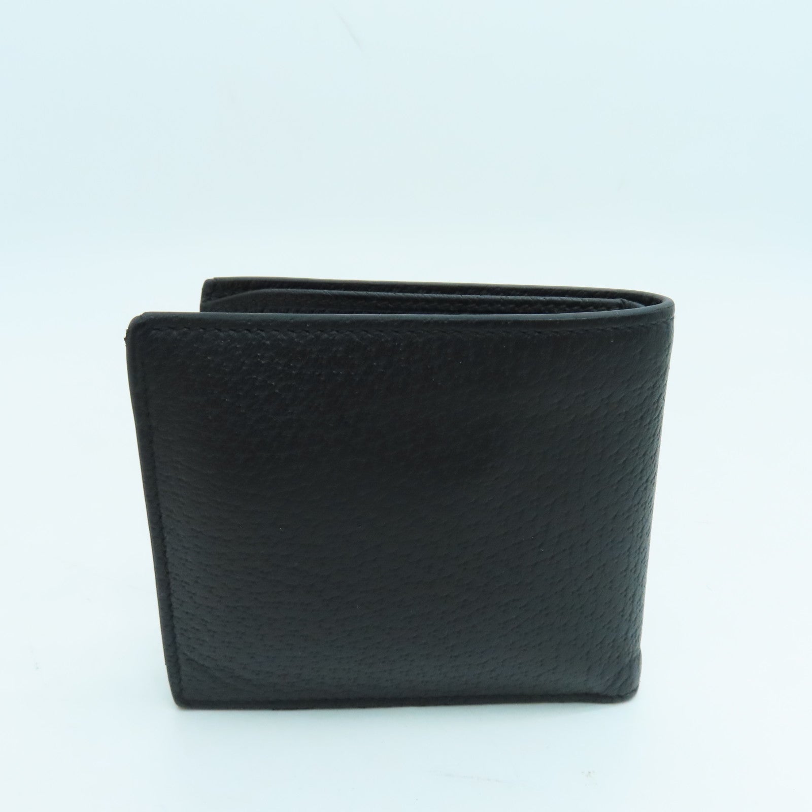 GUCCI 牛皮皮革GG Marmont Wallet金扣钱包黑色