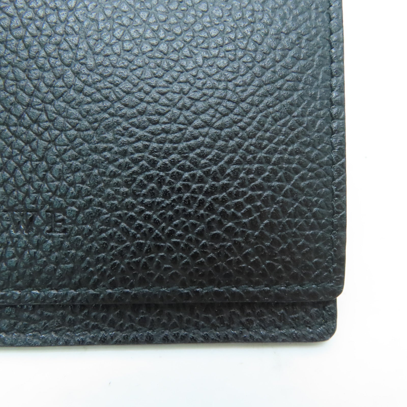 LOEWE 【激减优惠】牛皮皮革Card Case卡片套黑色