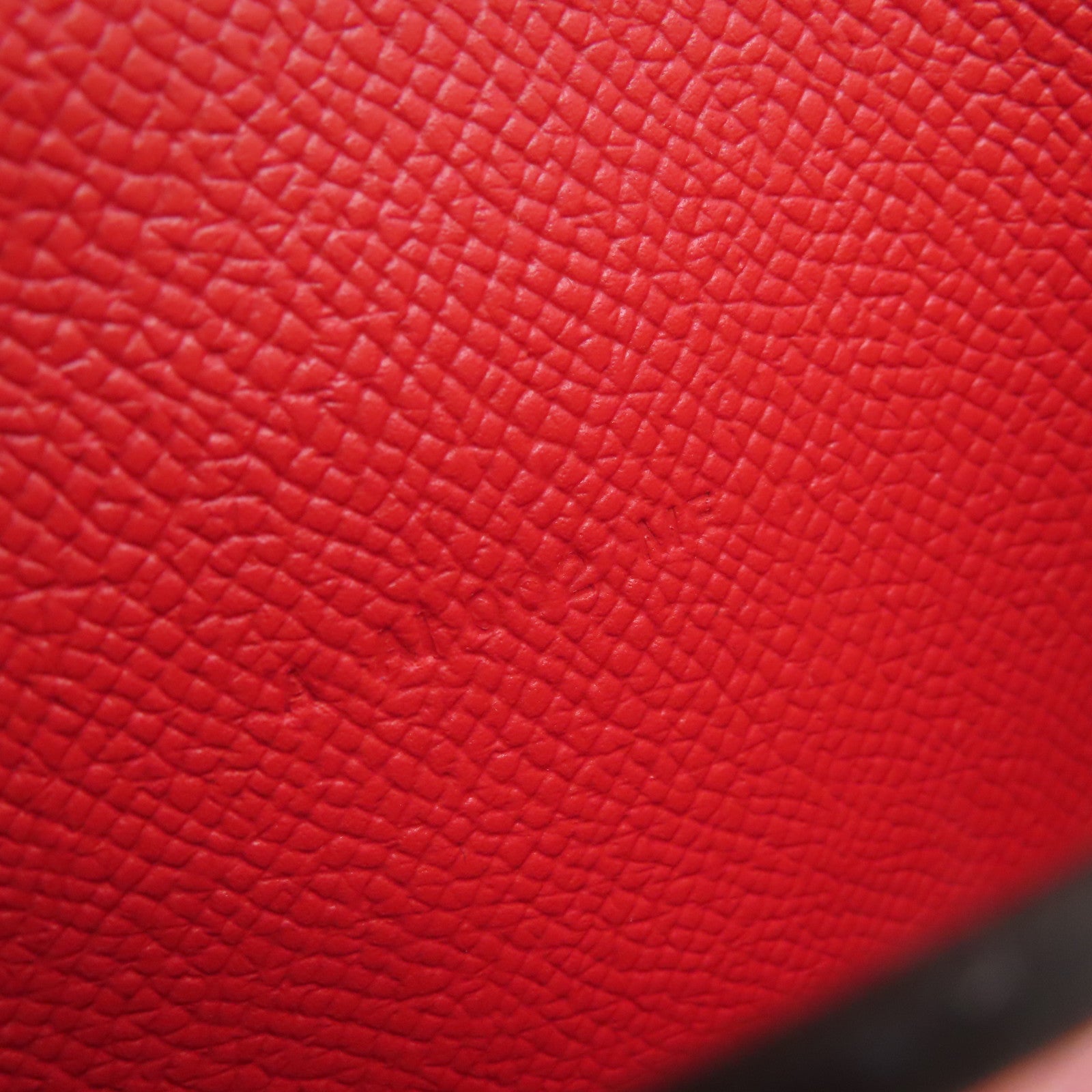 HERMES 【激减优惠】Epsom皮革Kelly Short Wallet钱包红色