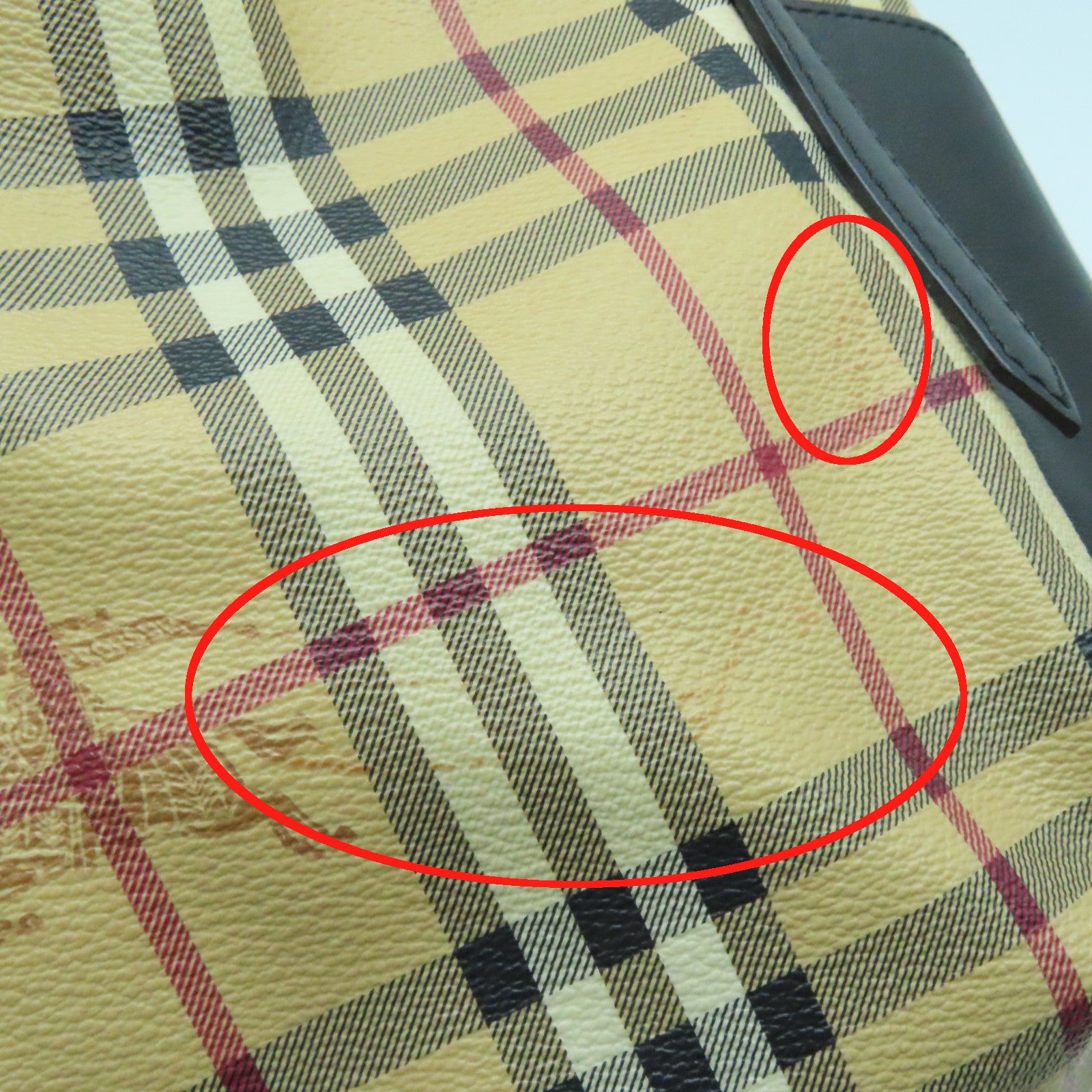 BURBERRY 涂层皮革Shoulder Bag金扣肩背袋米色
