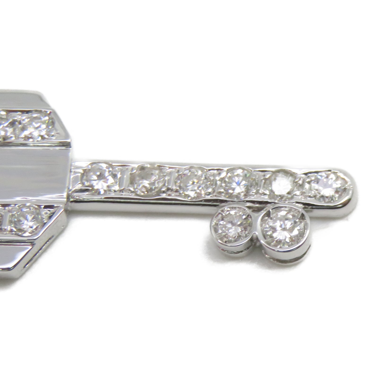 JEWELRY 【激减优惠】18K白金Charm钻石挂饰