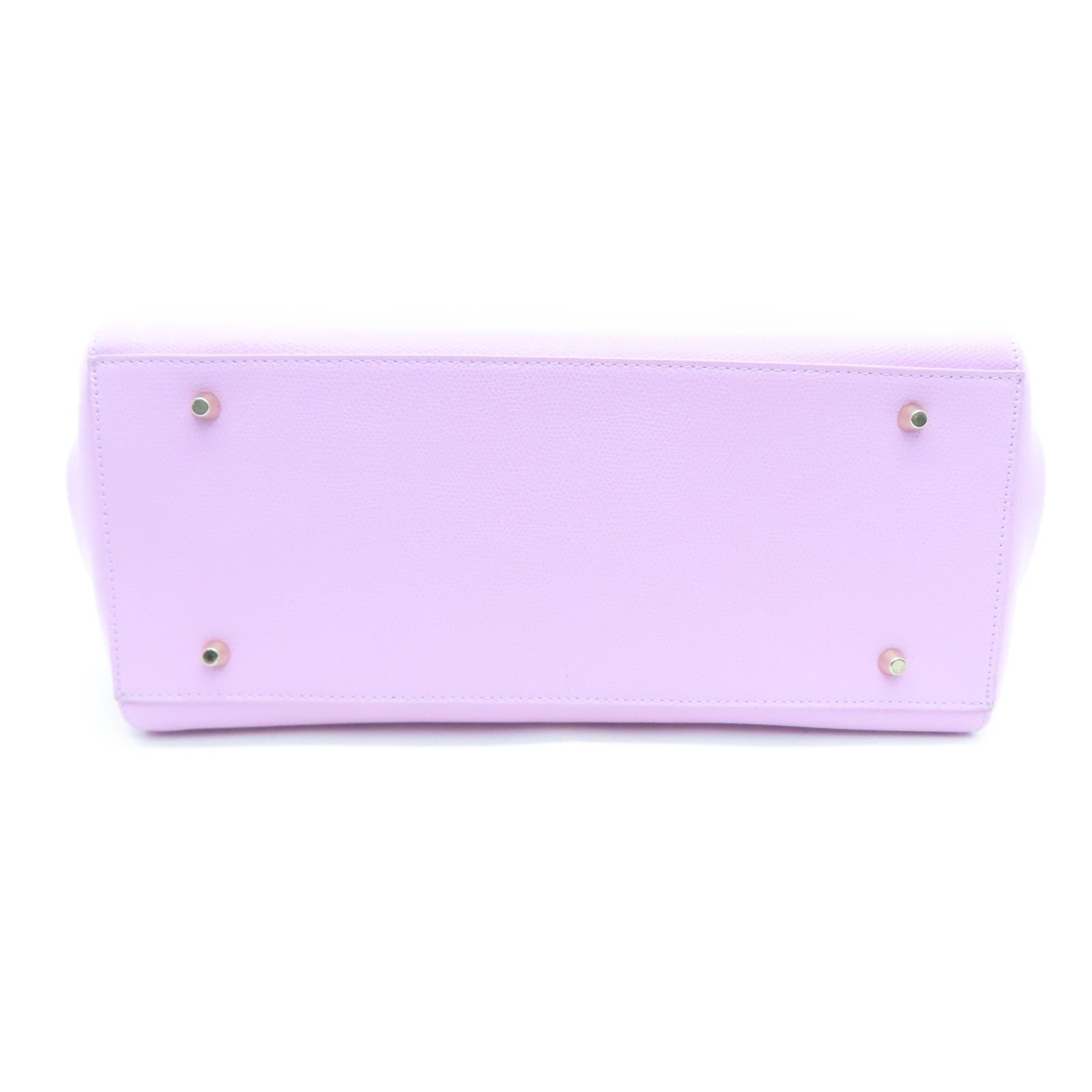 Furla 牛皮皮革Shoulder Bag金扣手挽肩背两用袋粉红色