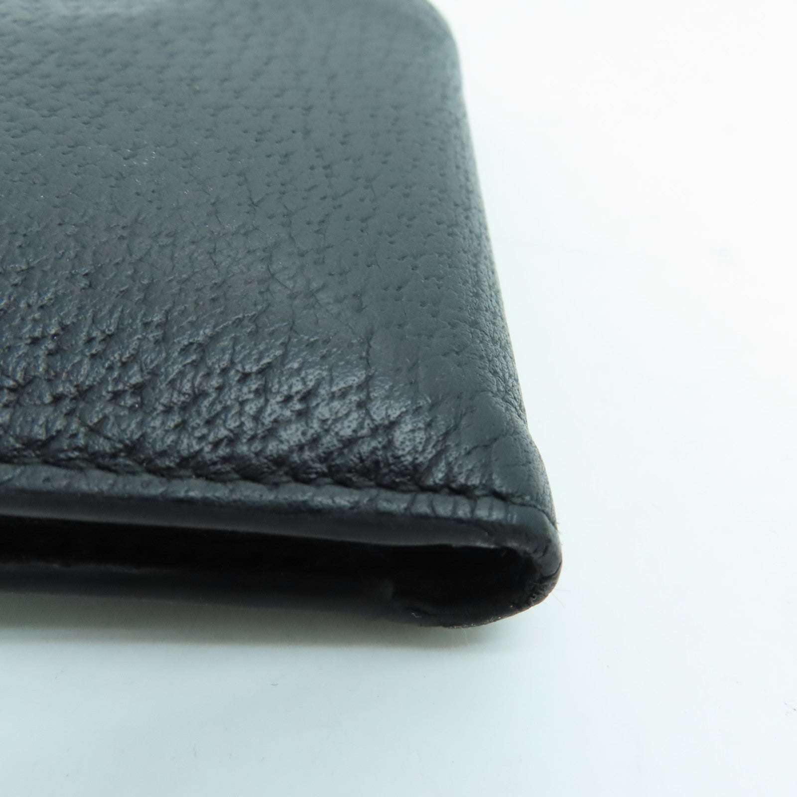 GUCCI 牛皮皮革GG Marmont Wallet金扣钱包黑色