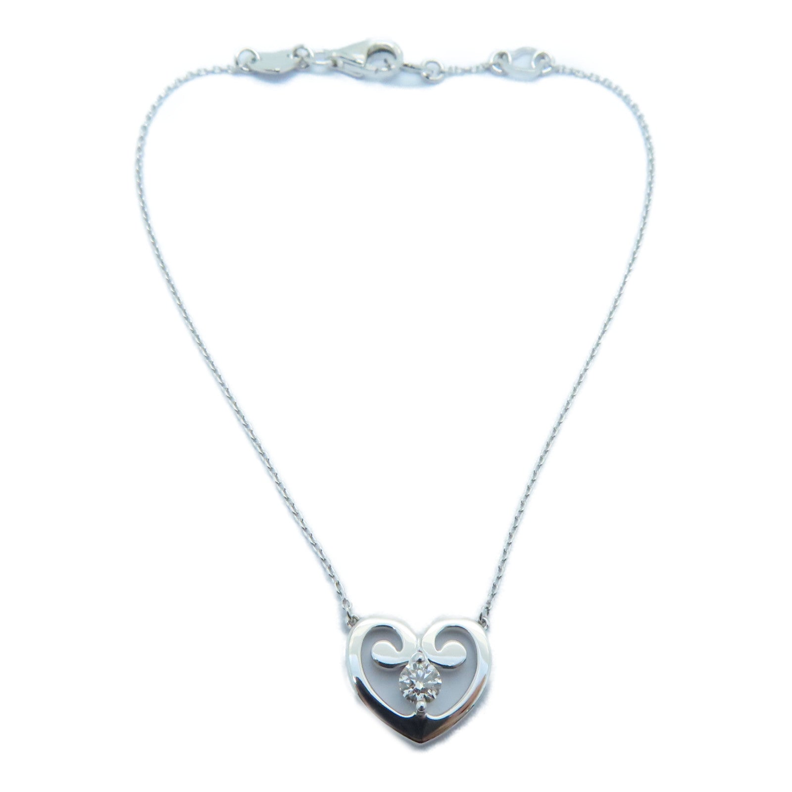 JEWELRY 【激減優惠】18K白金Bracelet 0.099ct鑽石手鏈