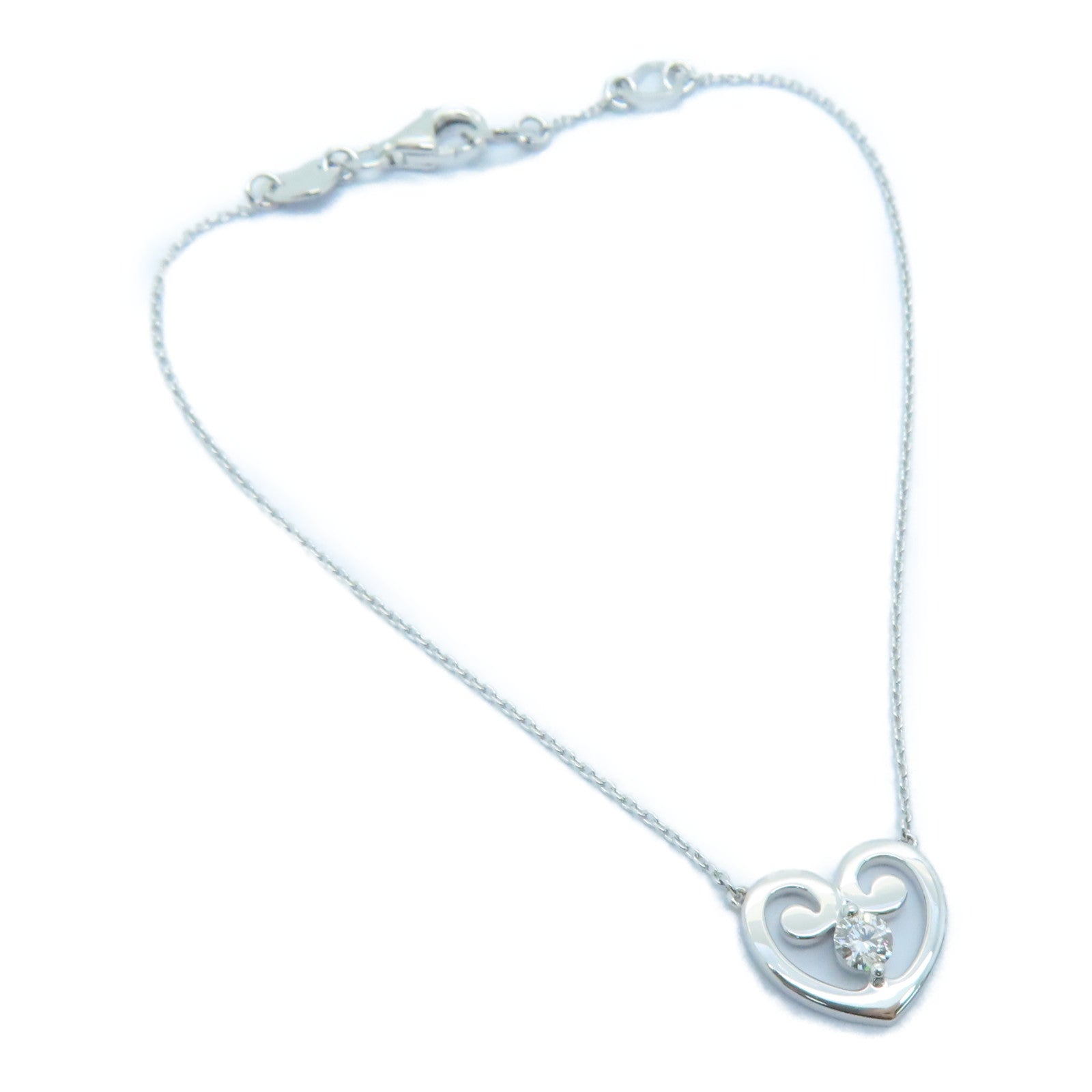 JEWELRY 【激減優惠】18K白金Bracelet 0.099ct鑽石手鏈