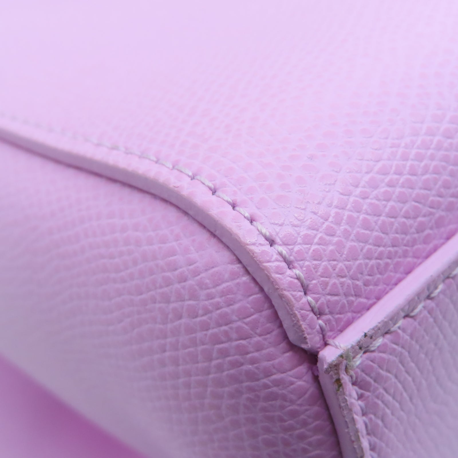 Furla 牛皮皮革Shoulder Bag金扣手挽肩背两用袋粉红色
