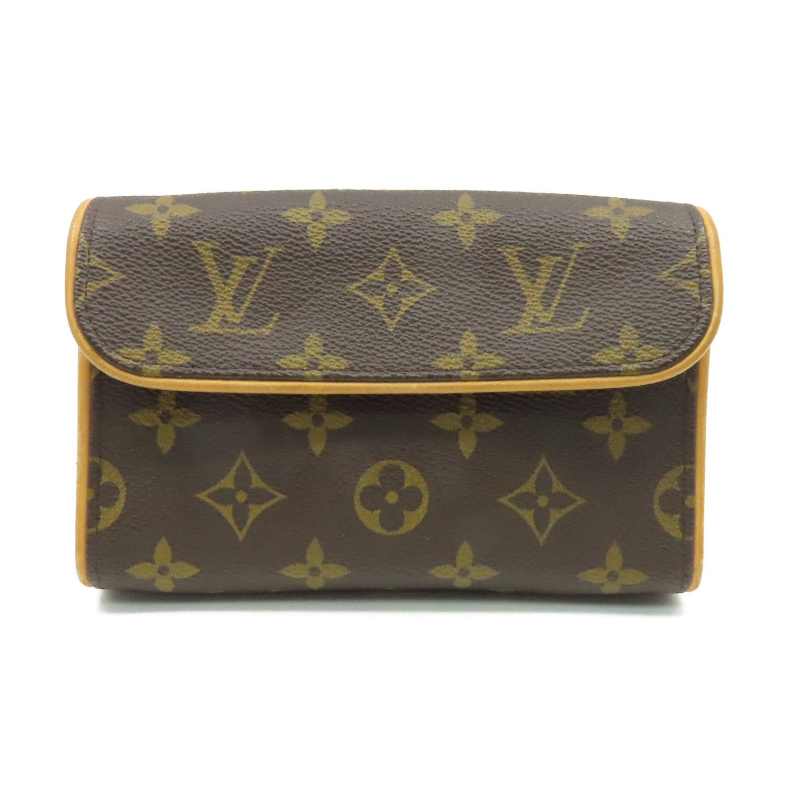 LOUIS VUITTON Monogram Pochette Florentine Waist Bag金扣腰包啡色
