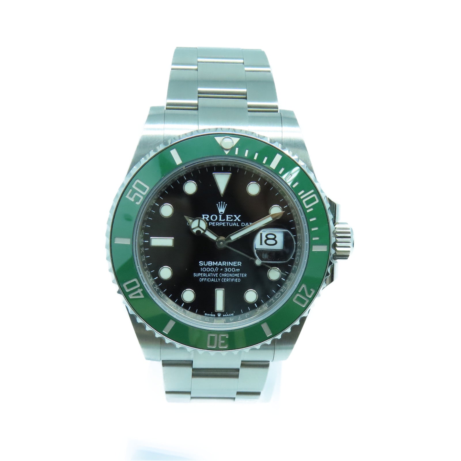 ROLEX Submarinar不鏽鋼手錶自動機芯黑色