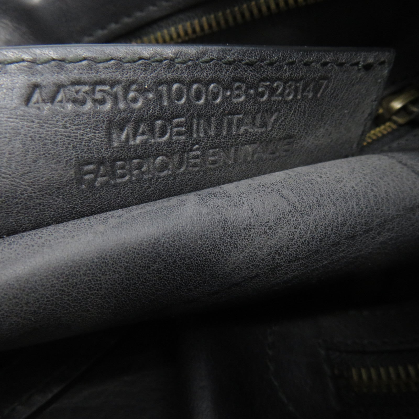 BALENCIAGA 牛皮皮革2 Way Shoulder手挽肩背兩用袋黑色