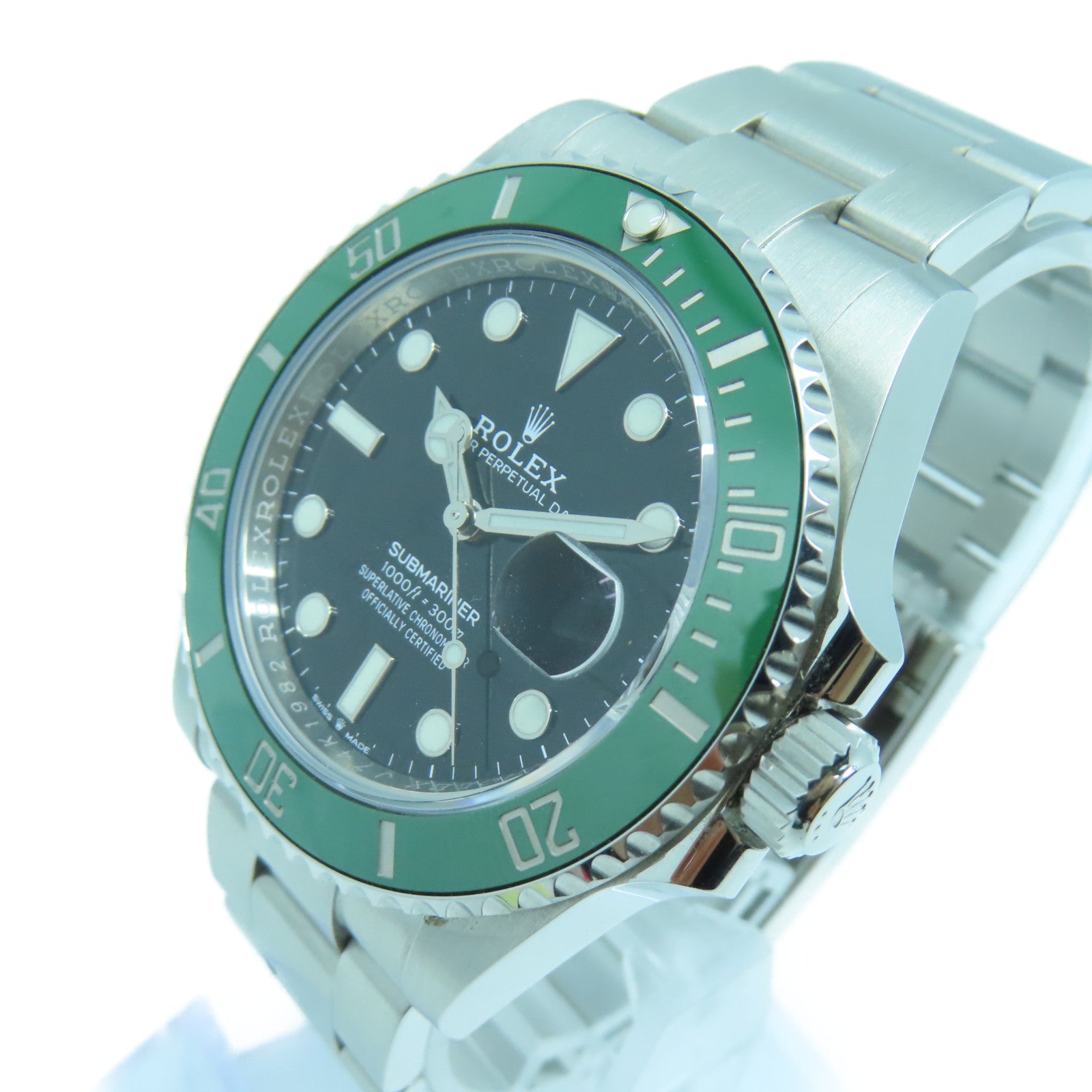 ROLEX Submarinar不鏽鋼手錶自動機芯黑色
