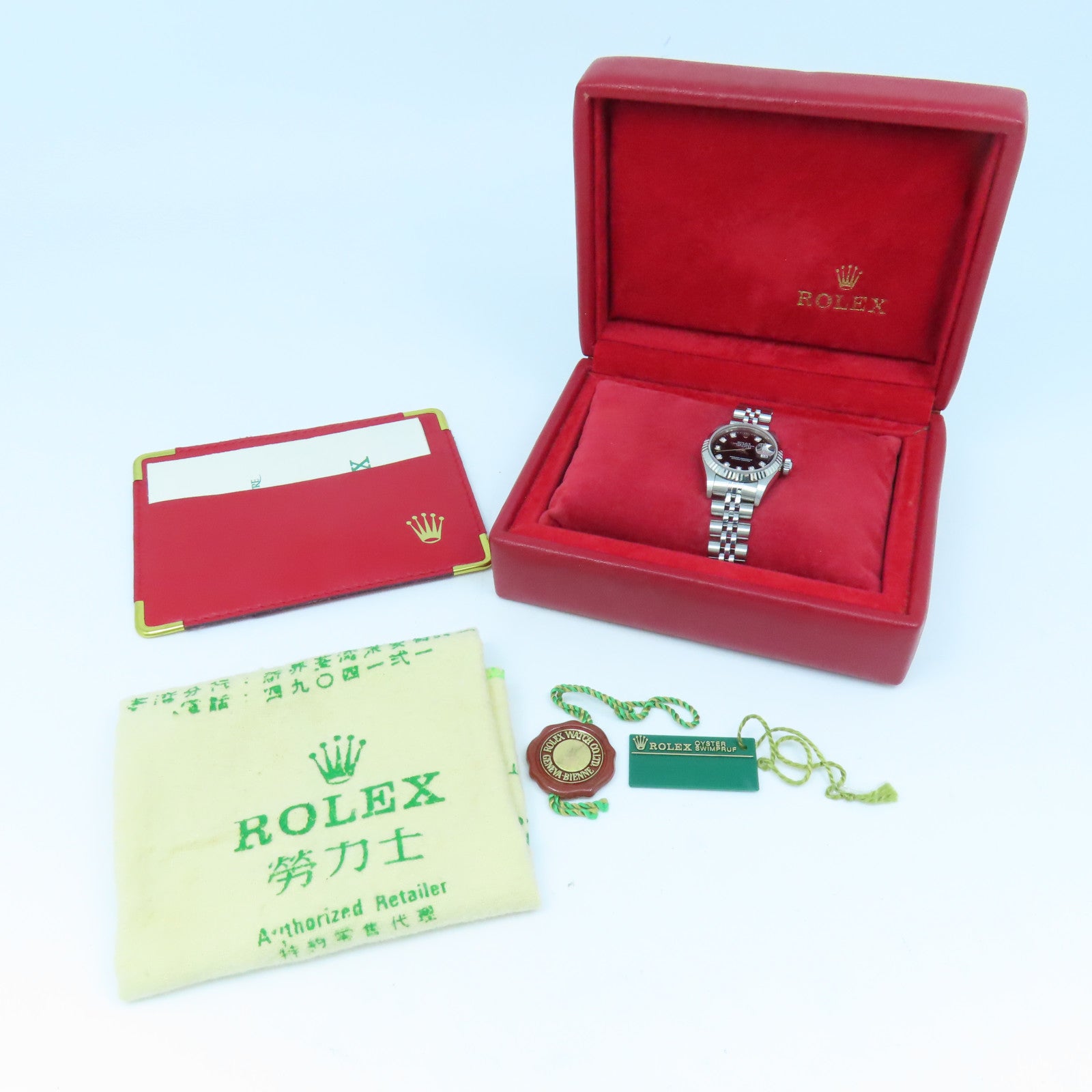 ROLEX Datejust不鏽鋼手錶自動機芯黑色