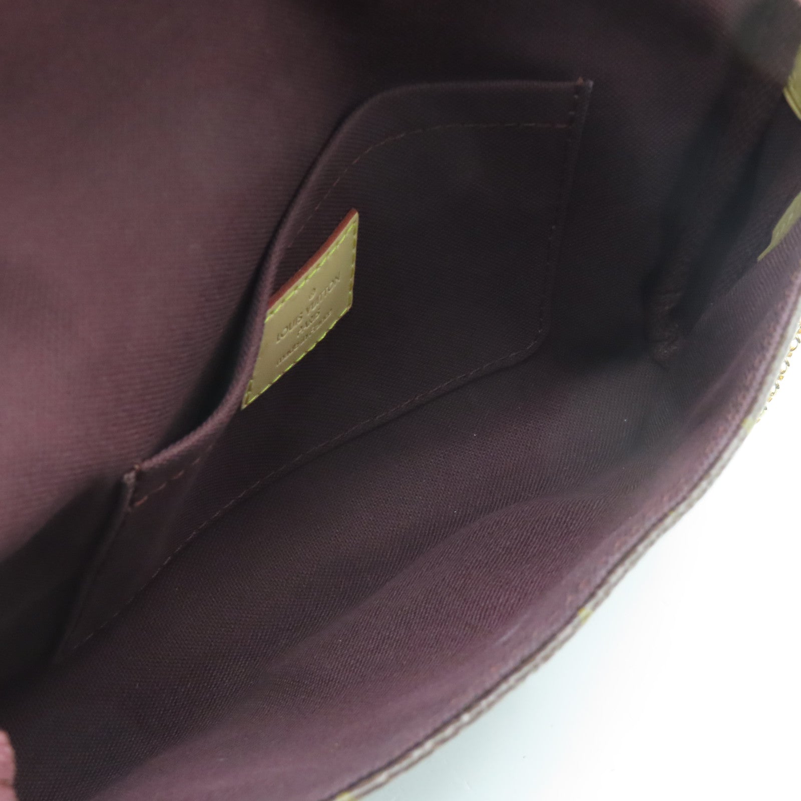 LOUIS VUITTON Monogram Favorite PM金扣肩背袋啡色