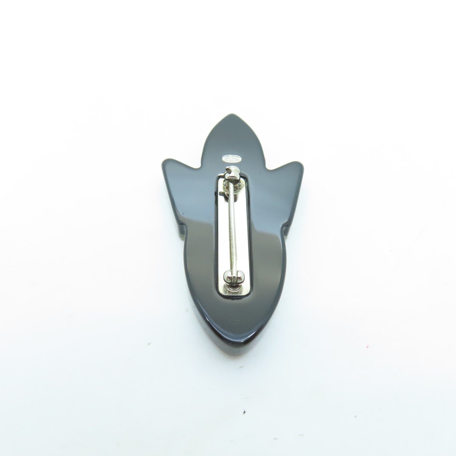 CHANEL Metal Rocket Brooch Silver Buckle Brooch Multicolor