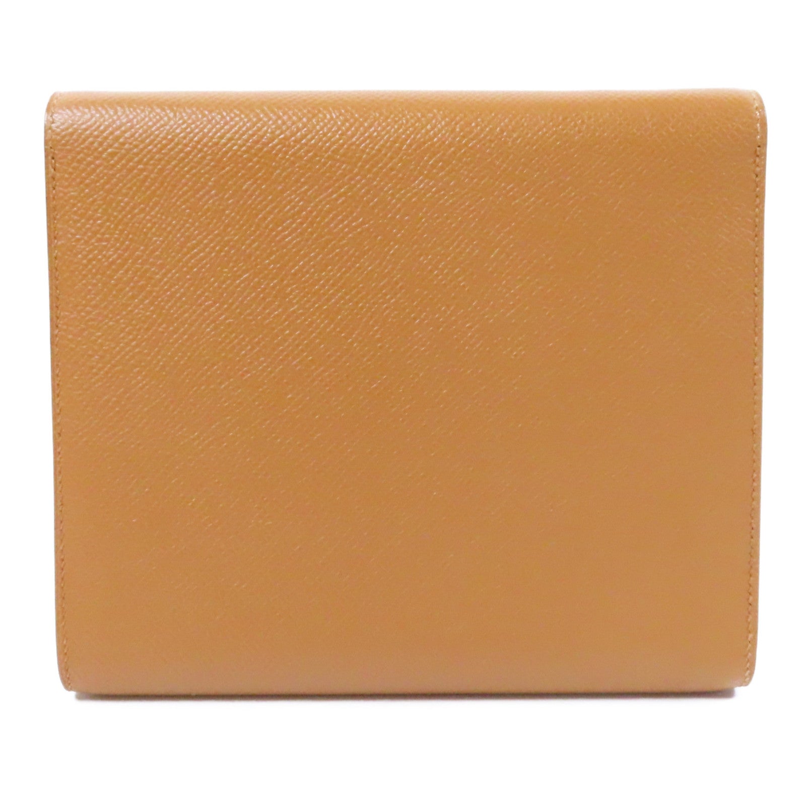 HERMES Epsom皮革Clic 16金扣肩背袋Gold經典駝色