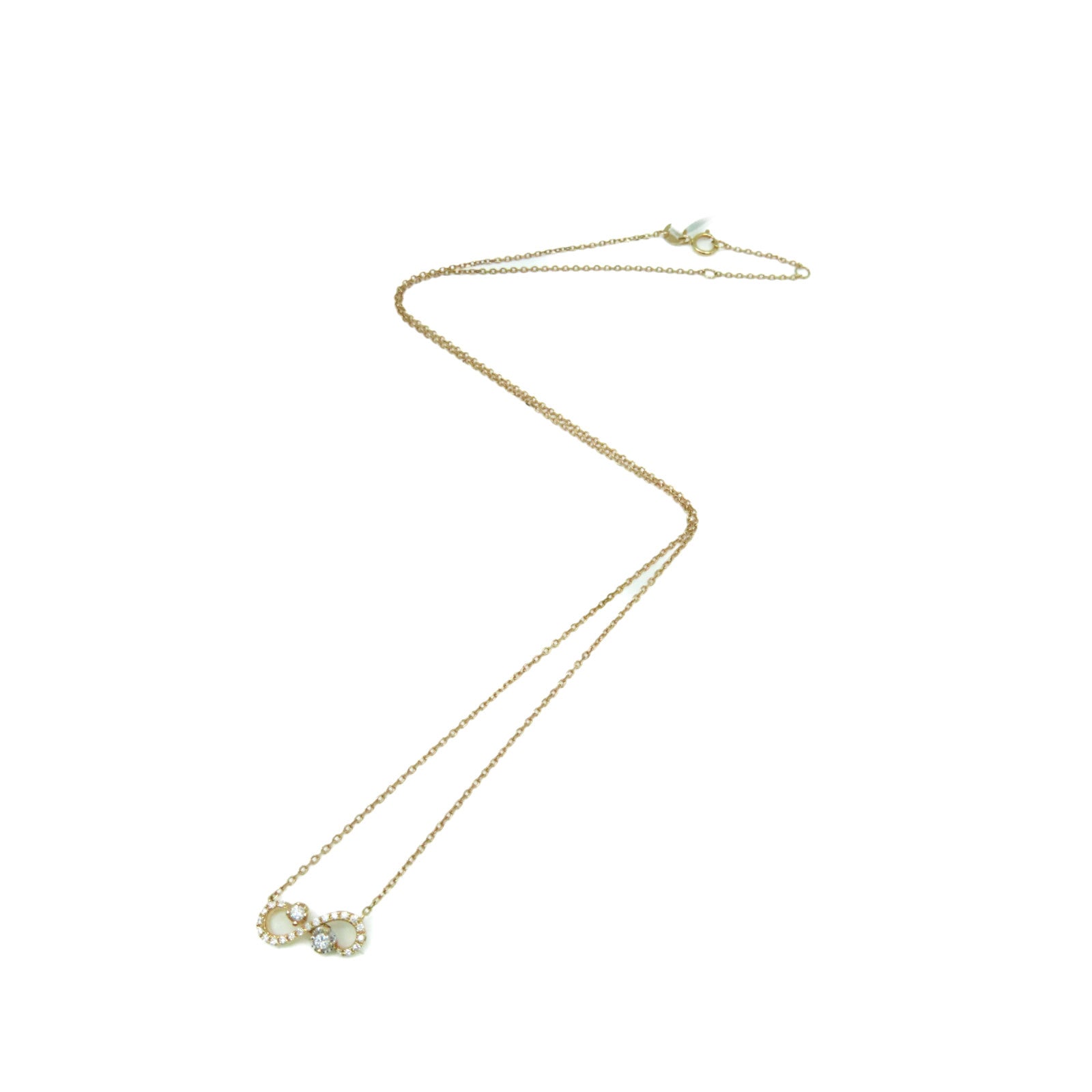 JEWELRY 【激減優惠】18K玫瑰金/0.12t鑽石Diamond Necklace項鏈