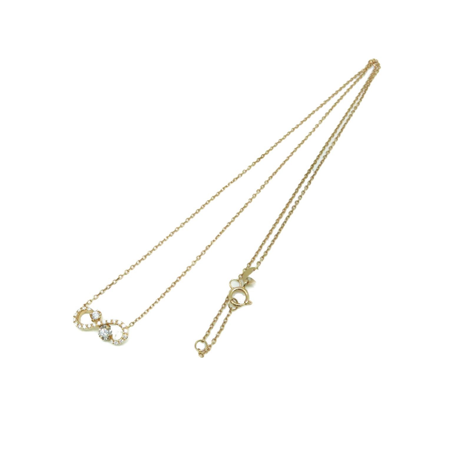 JEWELRY 【激減優惠】18K玫瑰金/0.12t鑽石Diamond Necklace項鏈