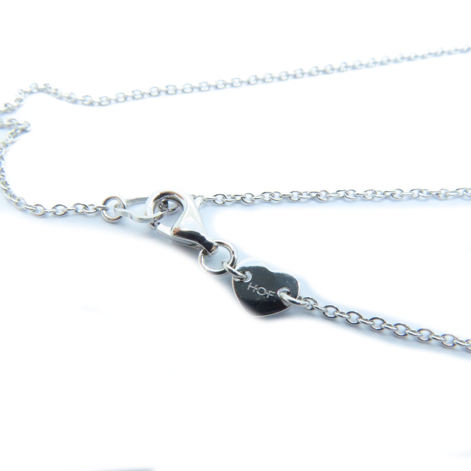 JEWELRY 【激減優惠】18K白金Necklace 0.094ct鑽石項鍊