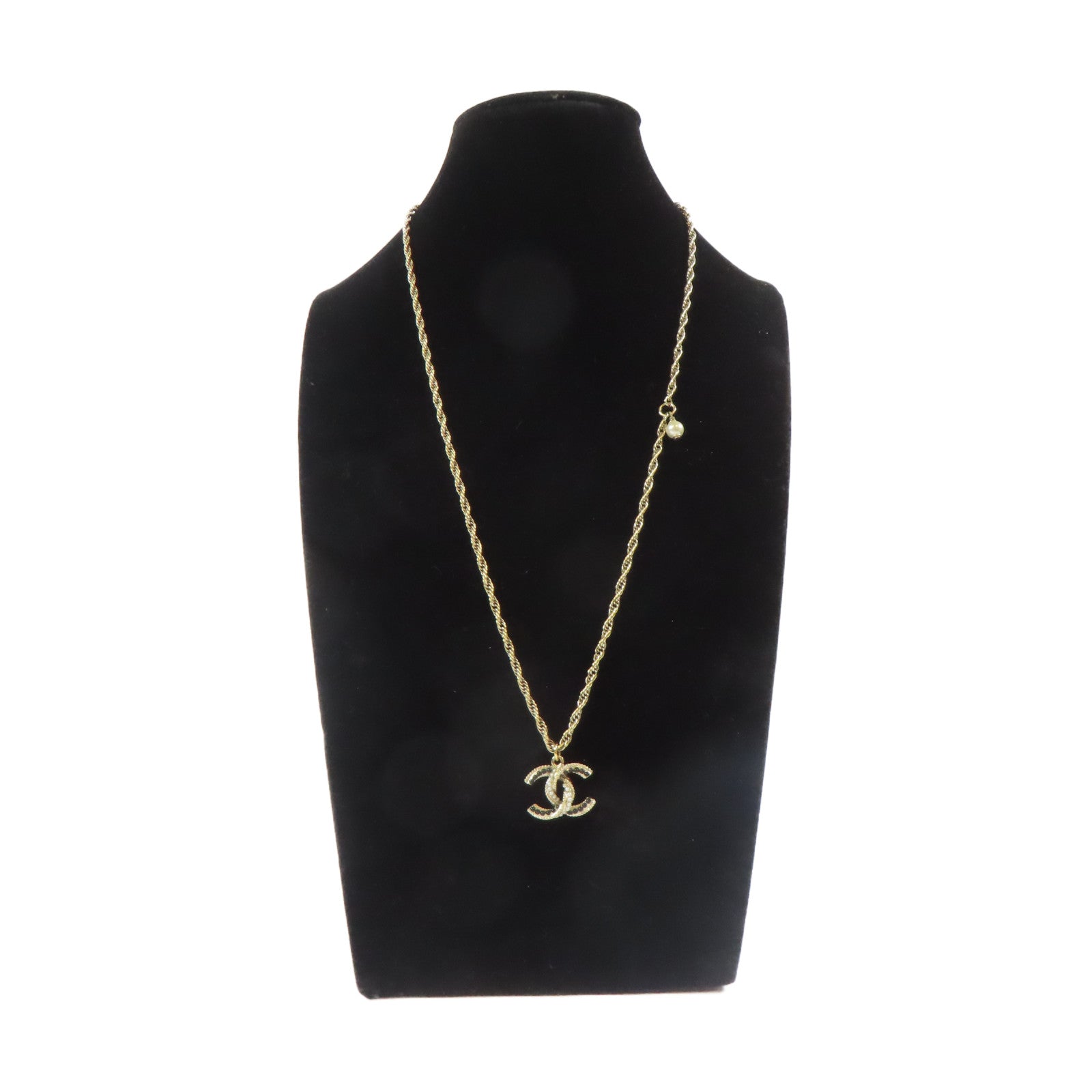 CHANEL 金屬Necklace項鍊金色