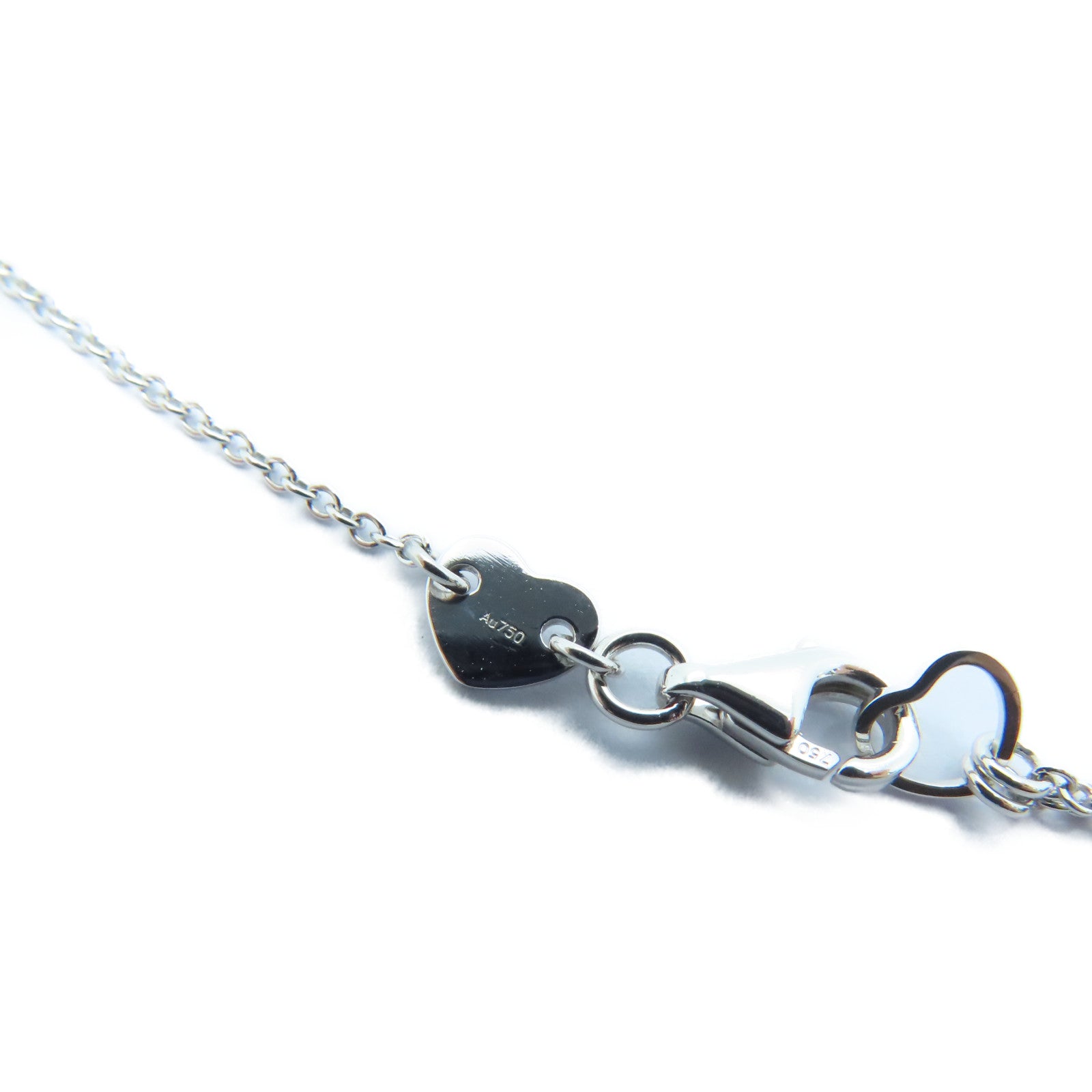 JEWELRY 【激減優惠】18K白金Necklace 0.094ct鑽石項鍊
