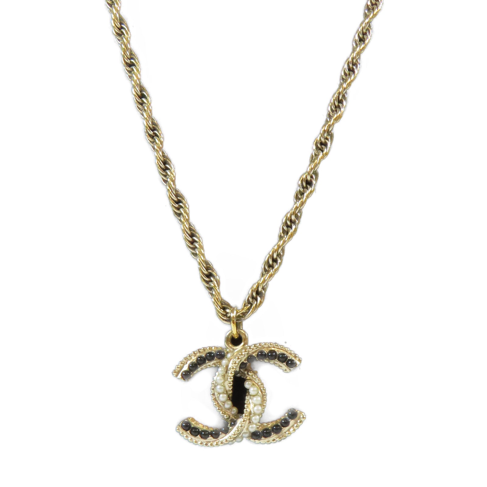 CHANEL 金屬Necklace項鍊金色