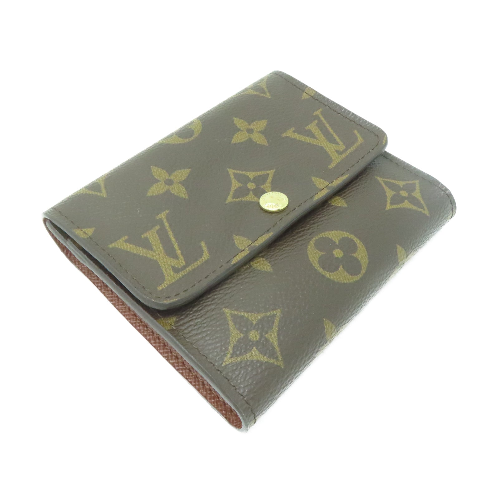 LOUIS VUITTON Monogram Anais Wallet金扣錢包啡色