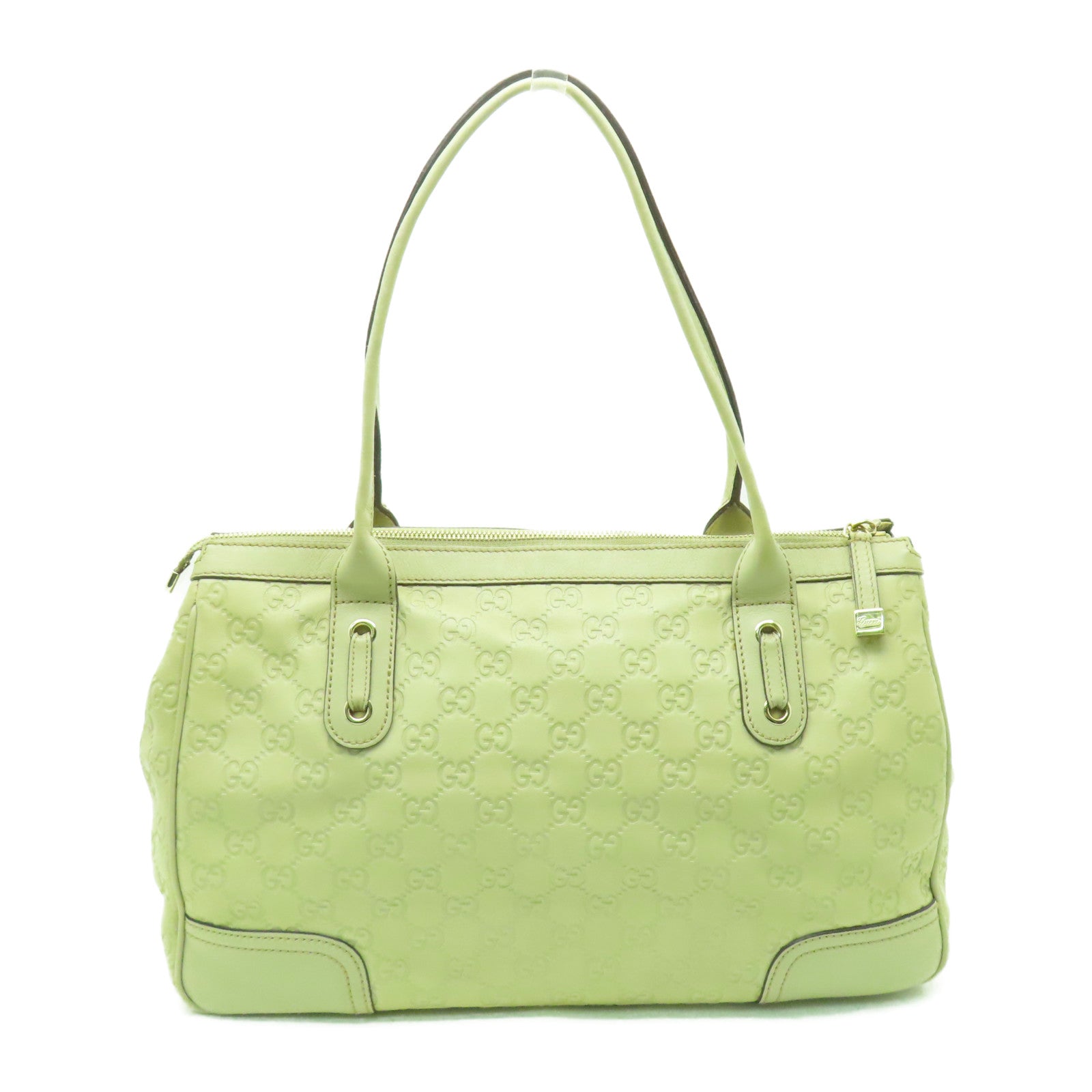GUCCI 牛皮皮革Shoulder Bag金扣肩背袋白色