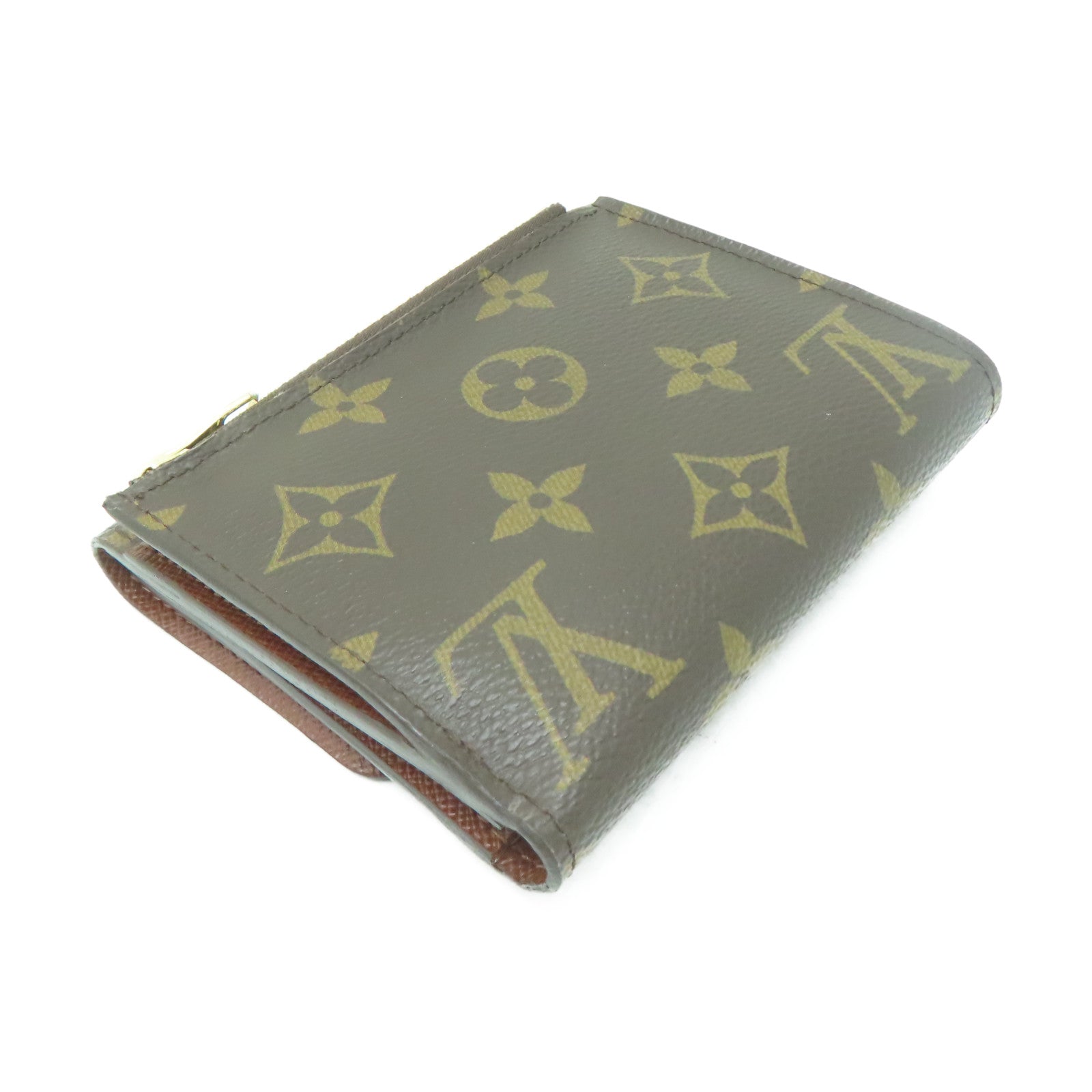 LOUIS VUITTON Monogram Anais Wallet金扣錢包啡色