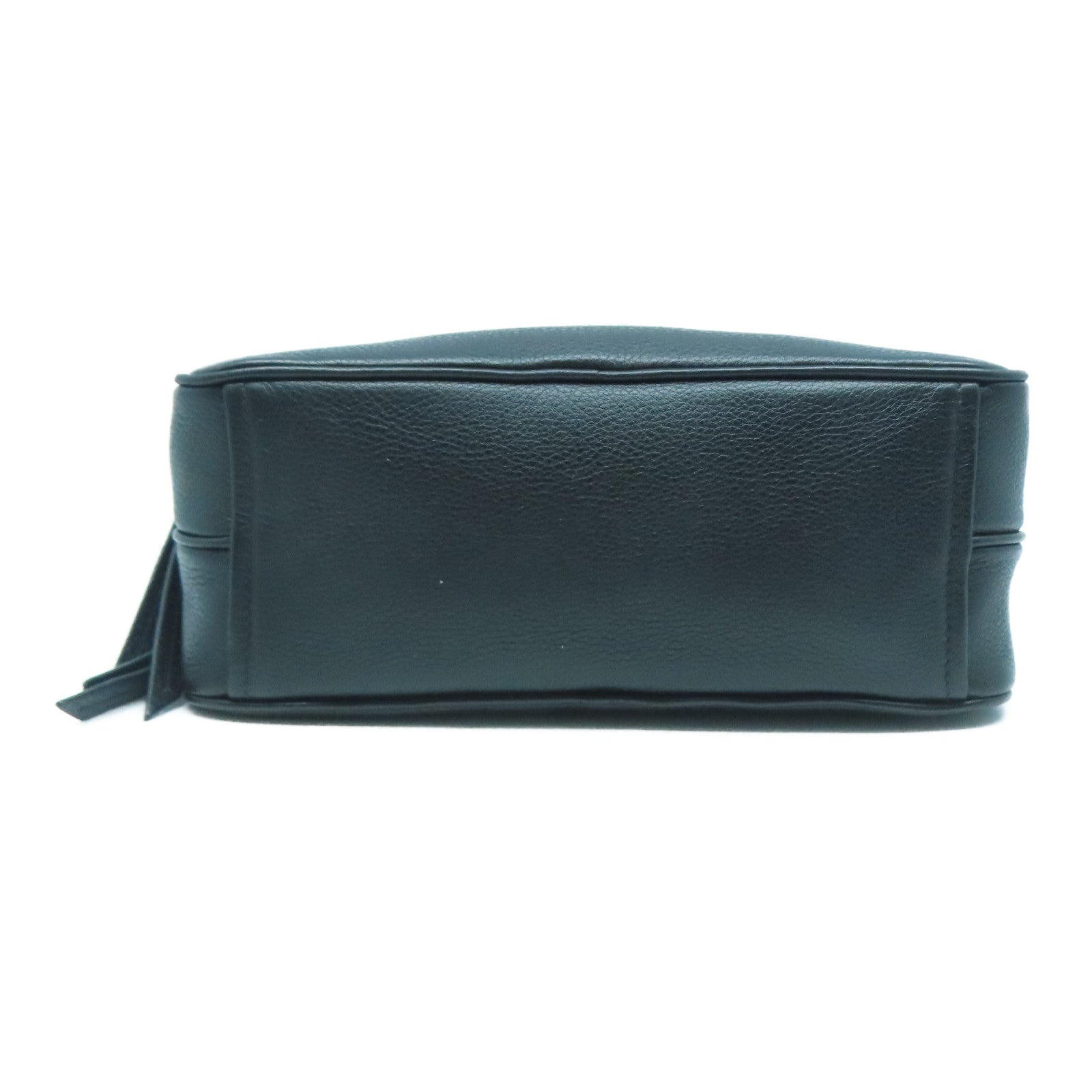PRADA 牛皮皮革Shoulder Bag金扣肩背袋黑色