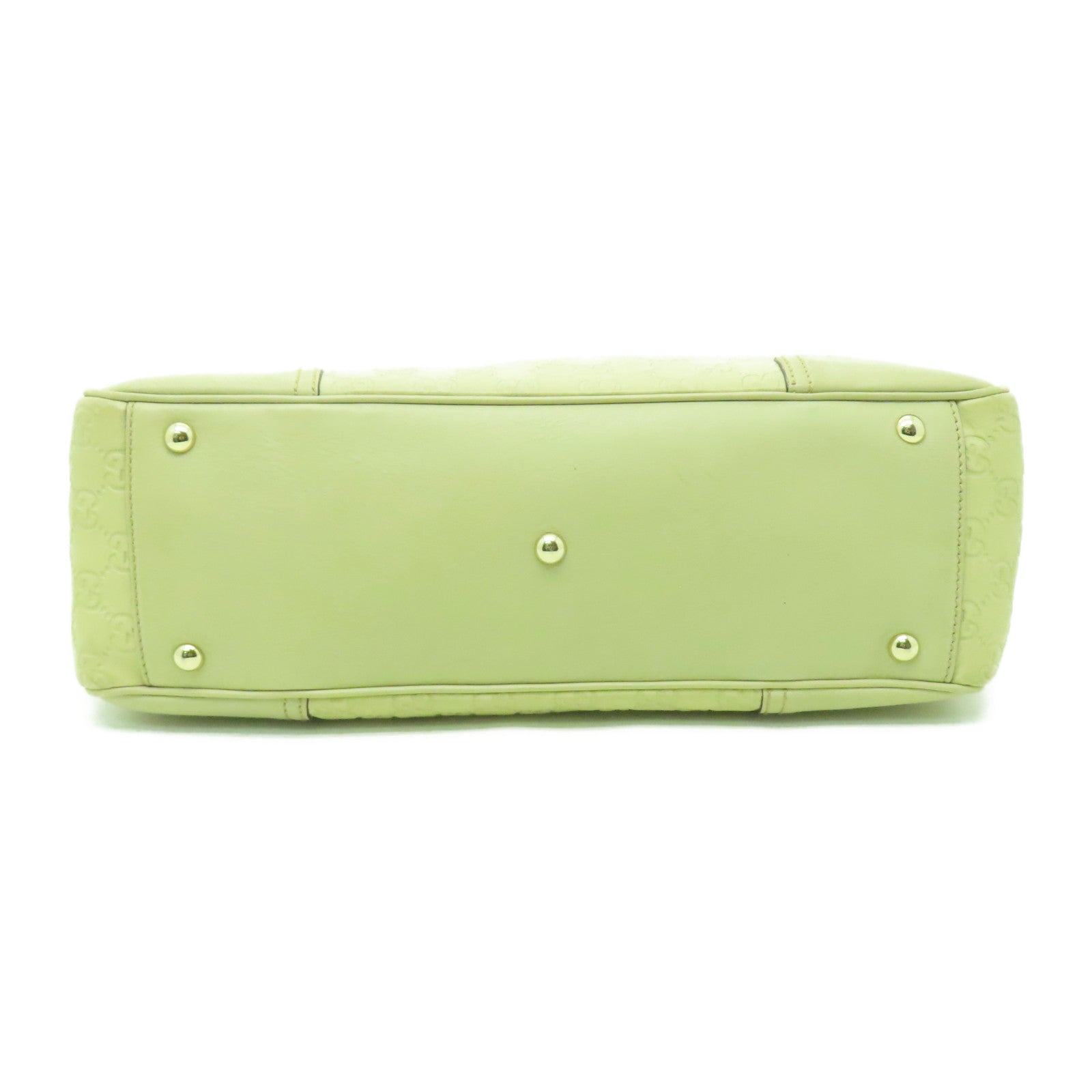 GUCCI 牛皮皮革Shoulder Bag金扣肩背袋白色