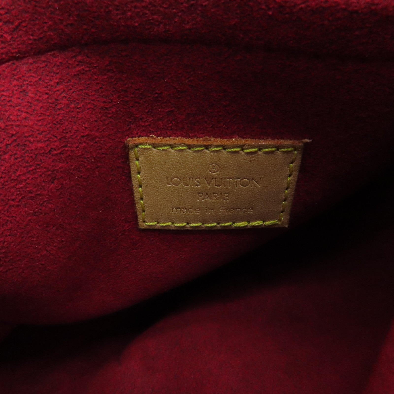 LOUIS VUITTON Monogram Pochette Crossant手挽袋/肩背袋啡色
