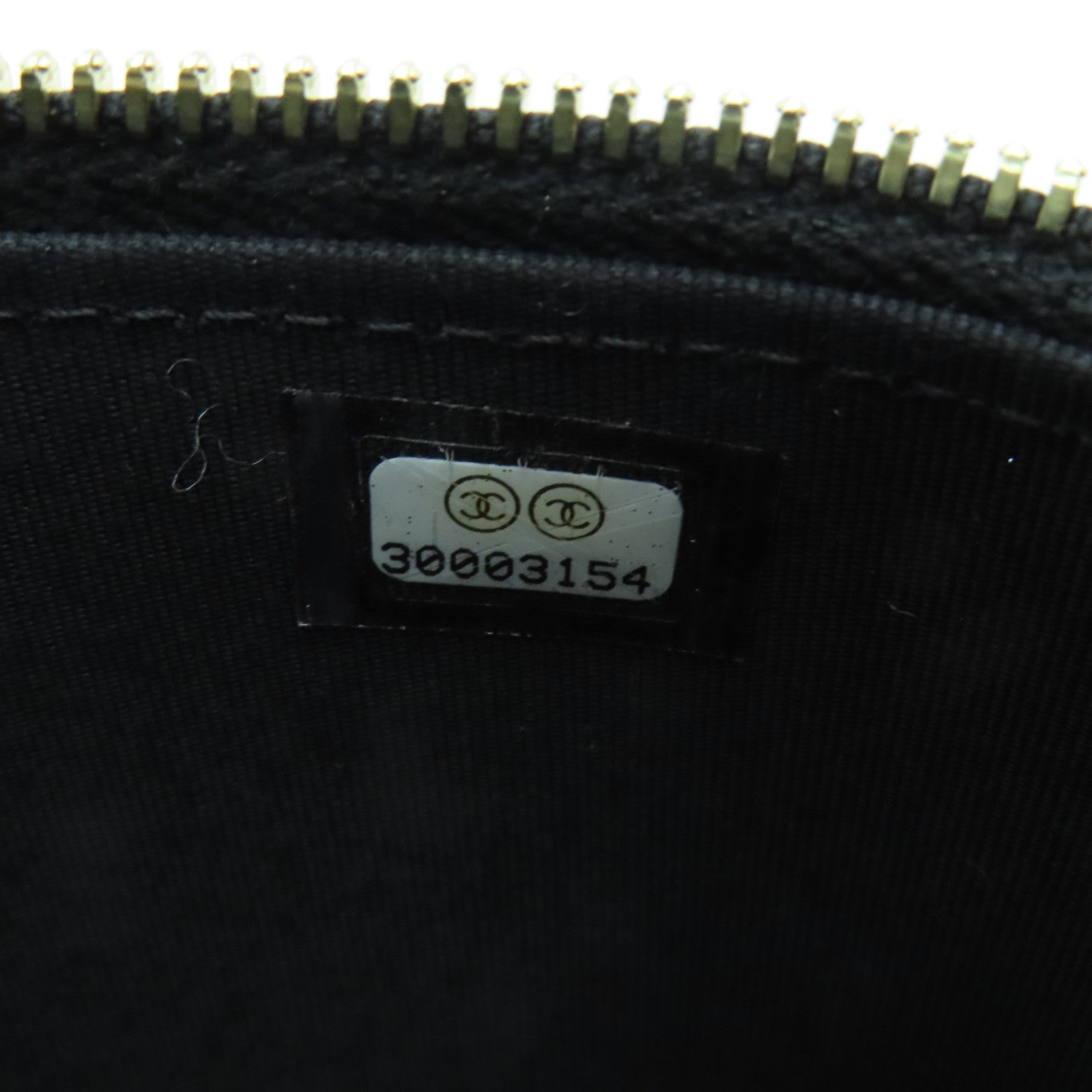 CHANEL 羊皮皮革Chain Shoulder Bag金扣鏈帶肩背袋黑色