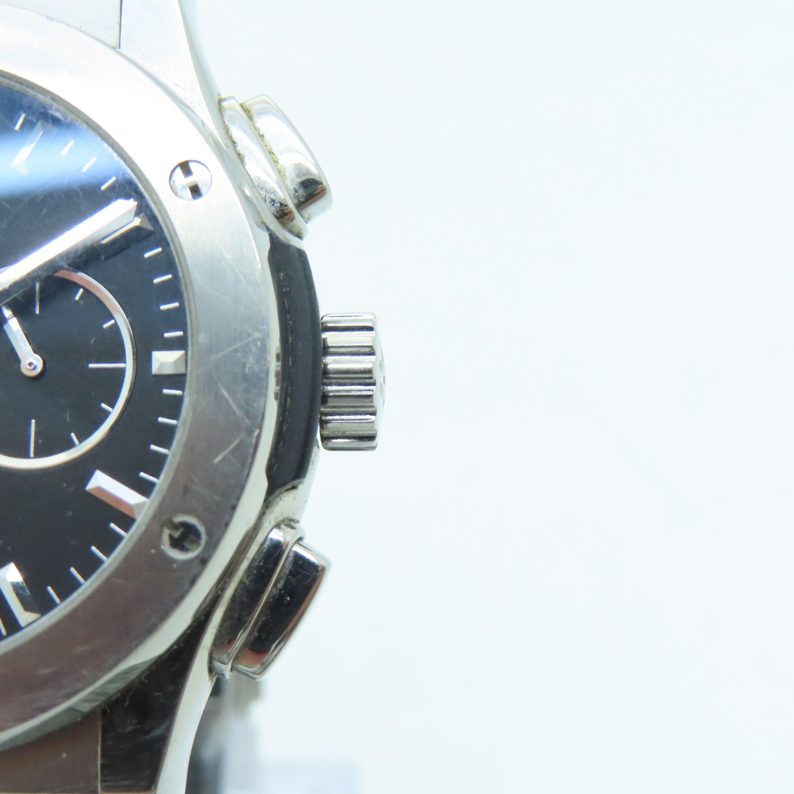 HUBLOT Titanium Classic Fusion Stainless Steel Watch Automatic Movement Black