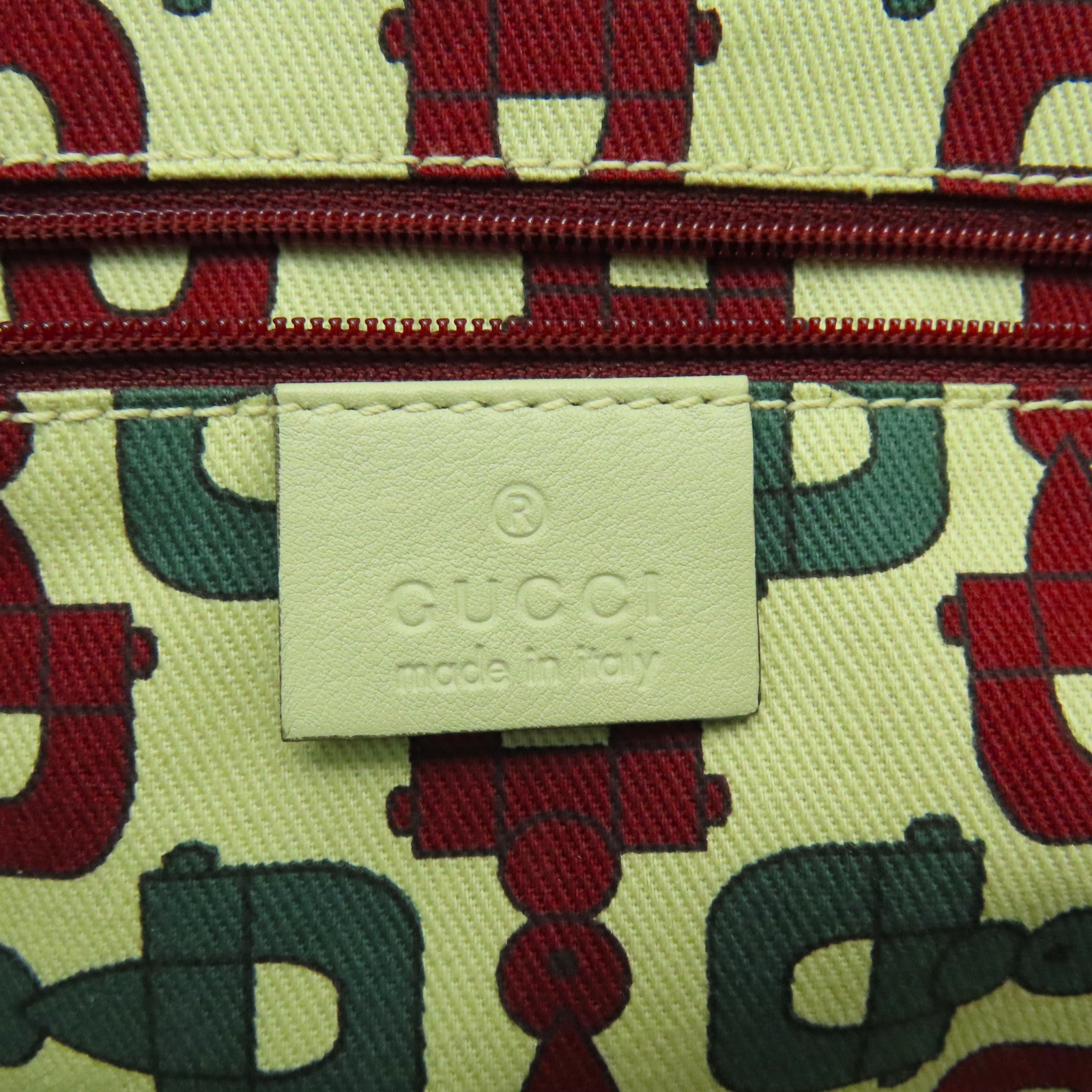GUCCI 牛皮皮革Shoulder Bag金扣肩背袋白色