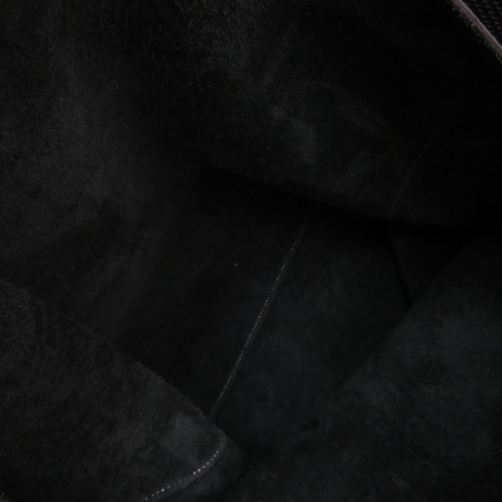 HERMES Clemence皮革Cabasellier 46 Shoulder Bag肩背袋黑色