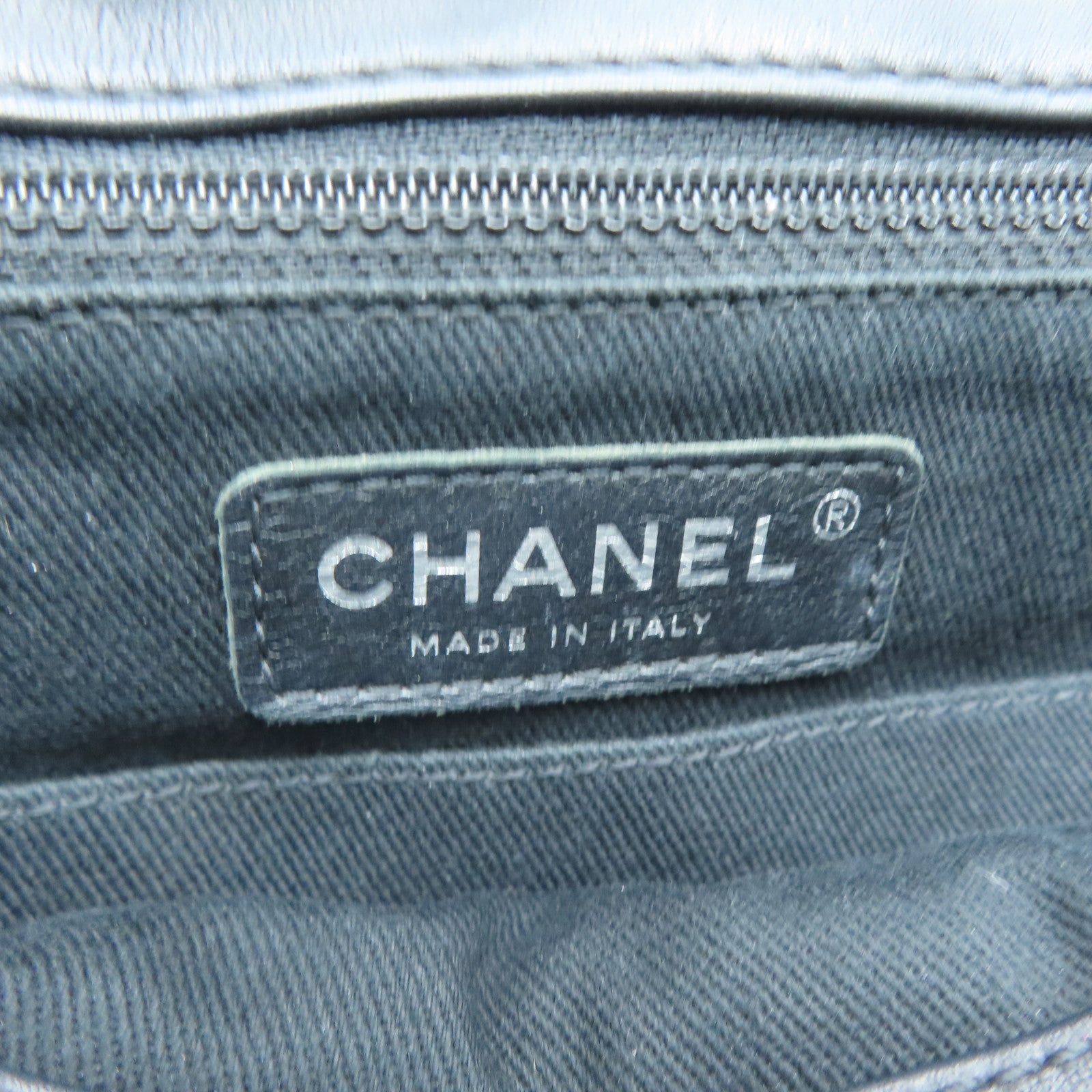 CHANEL [Sharp Discount] Lingge Cowhide Leather 2 Way Shoulder Silver Buckle Handle Shoulder Back Dual-purpose Bag Black