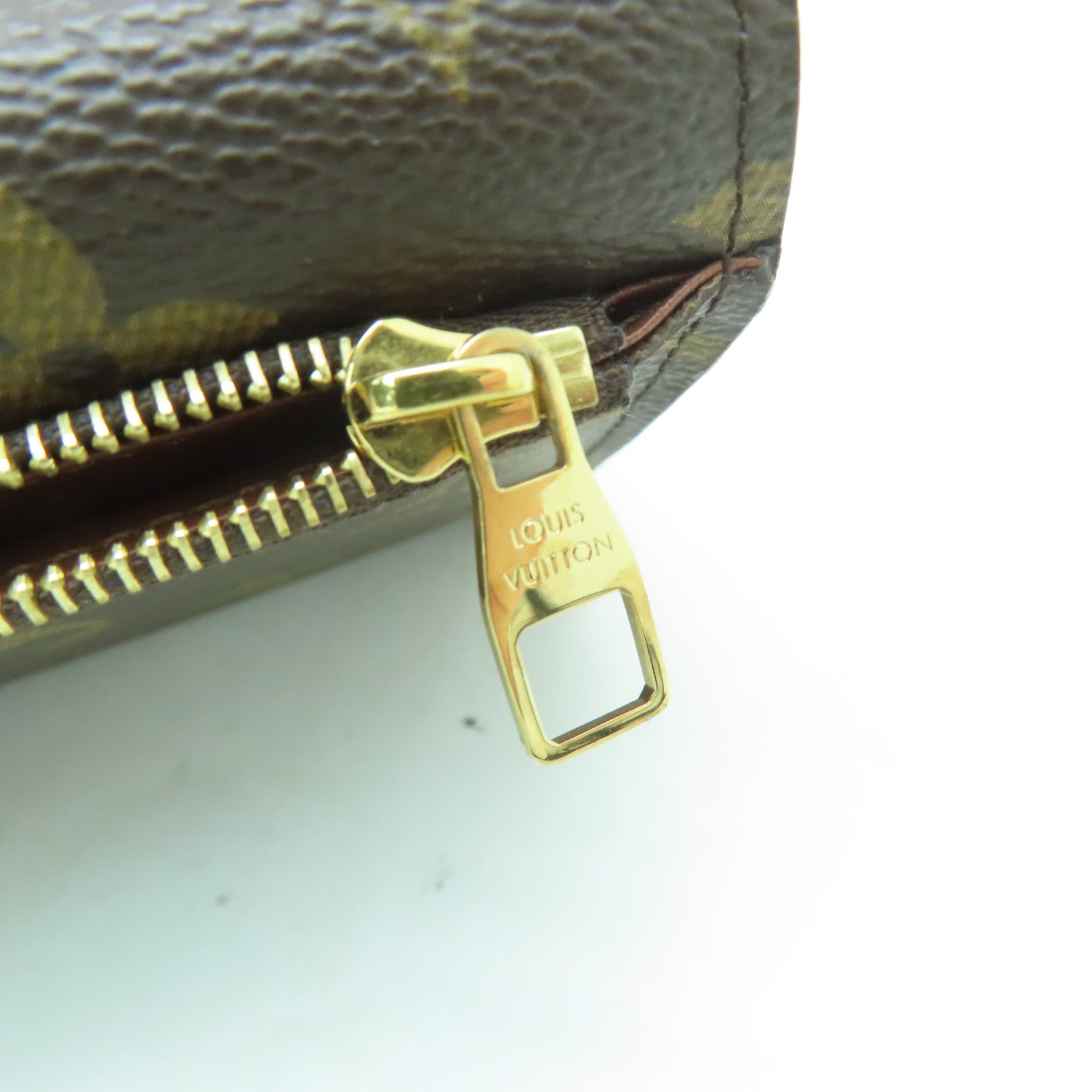 LOUIS VUITTON Monogram Anais Wallet金扣錢包啡色