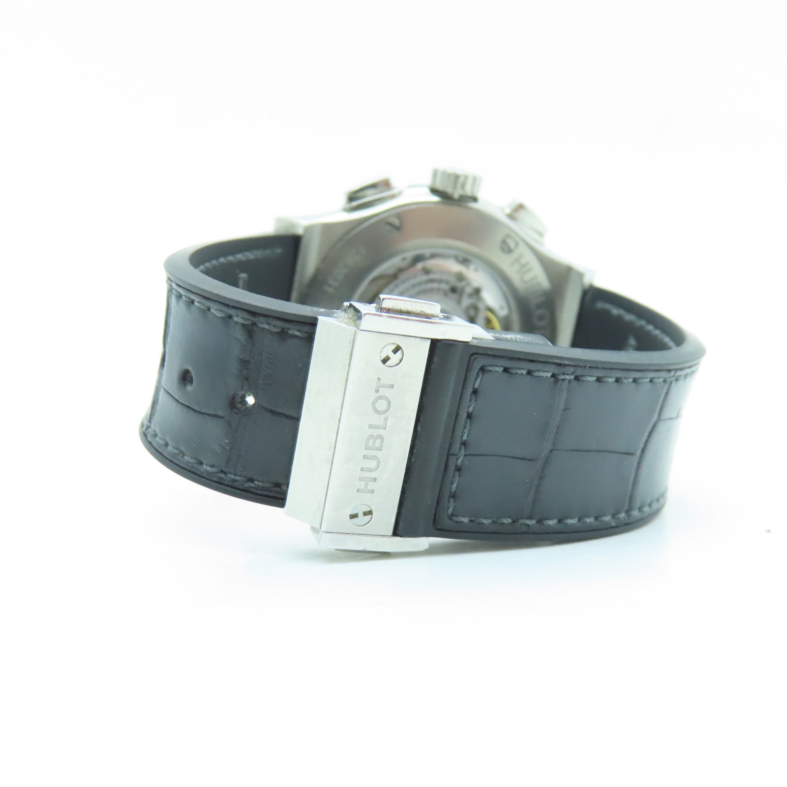 HUBLOT Titanium Classic Fusion Stainless Steel Watch Automatic Movement Black