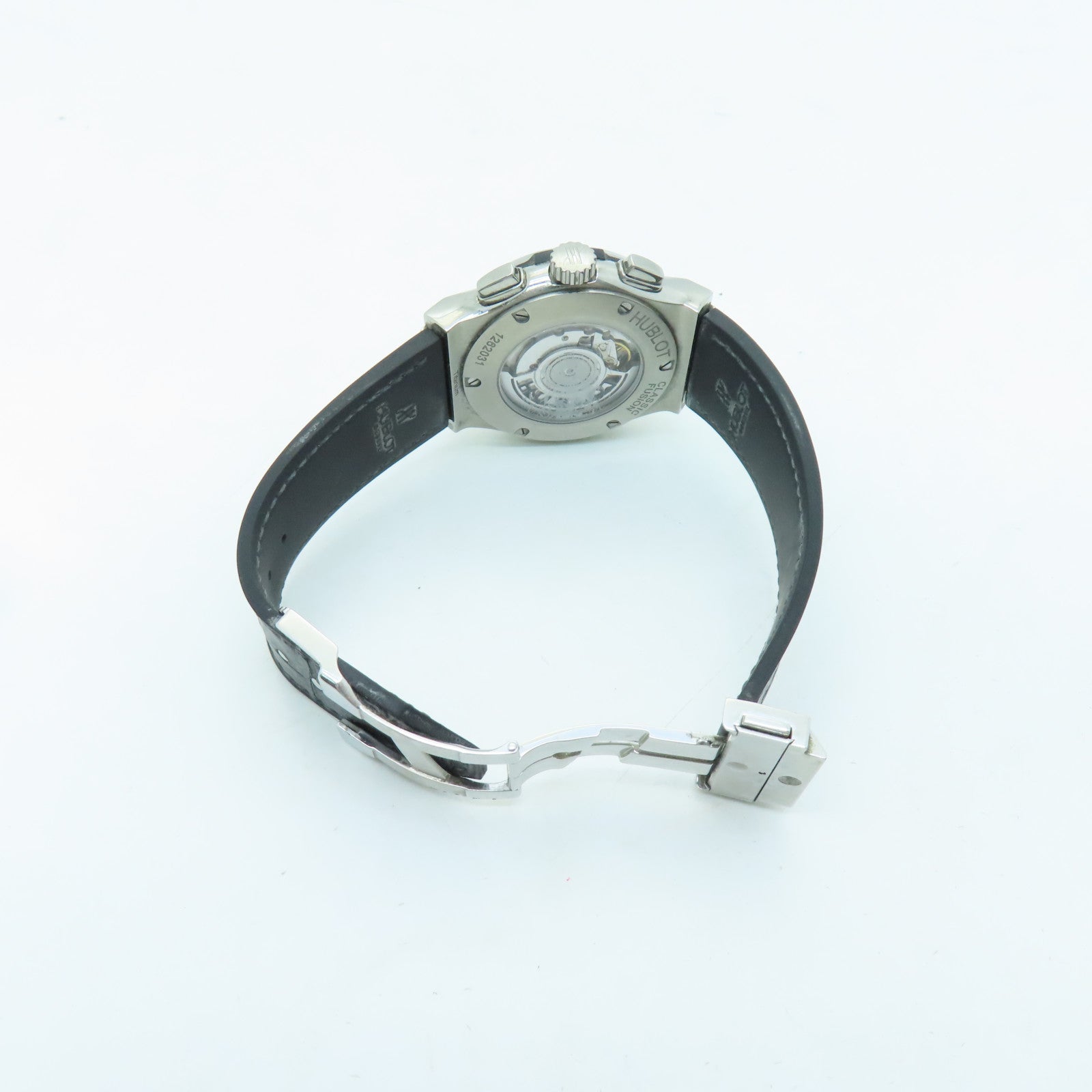 HUBLOT Titanium Classic Fusion Stainless Steel Watch Automatic Movement Black