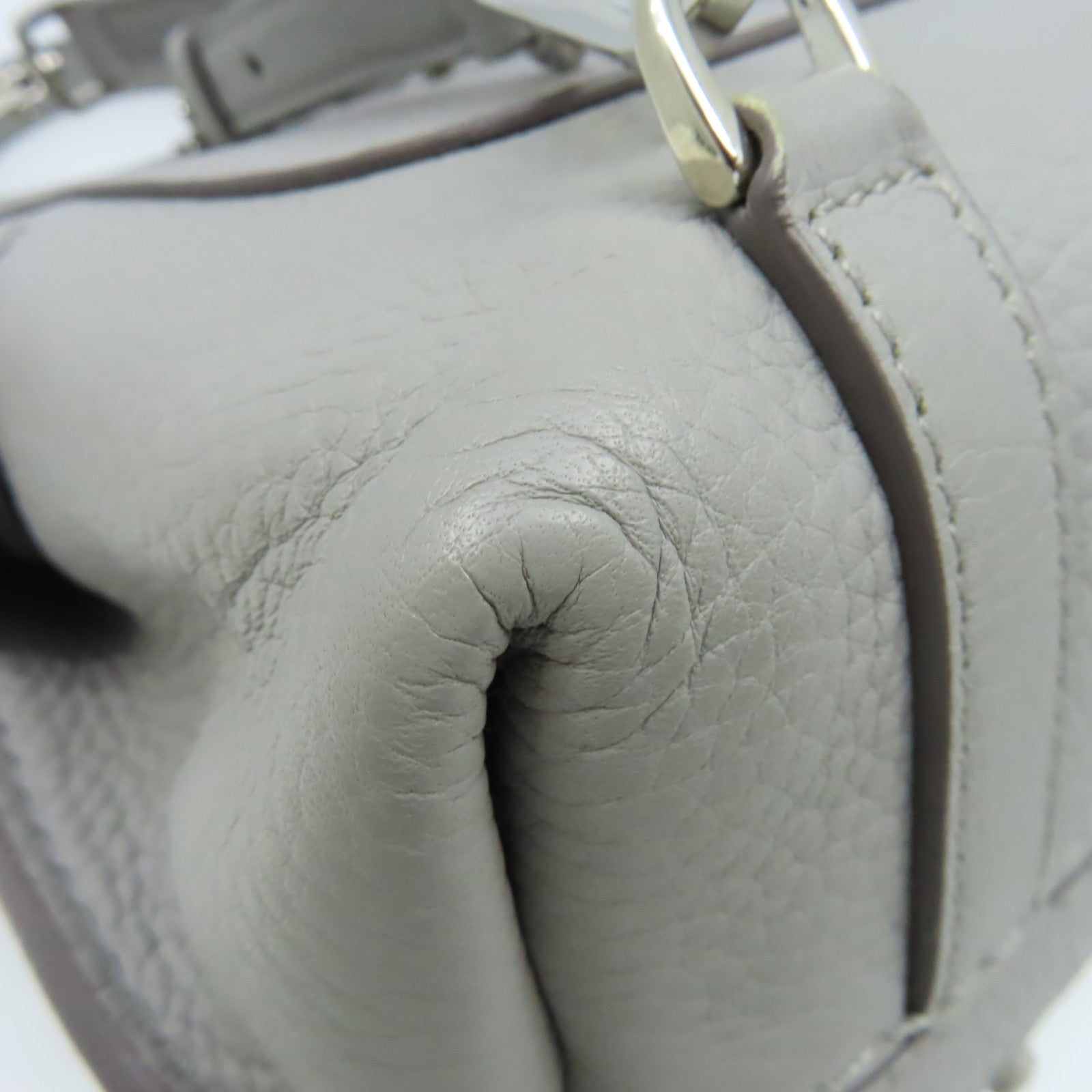 TOD’S 牛皮皮革2Way Shoulder Bag背包肩背兩用袋灰色