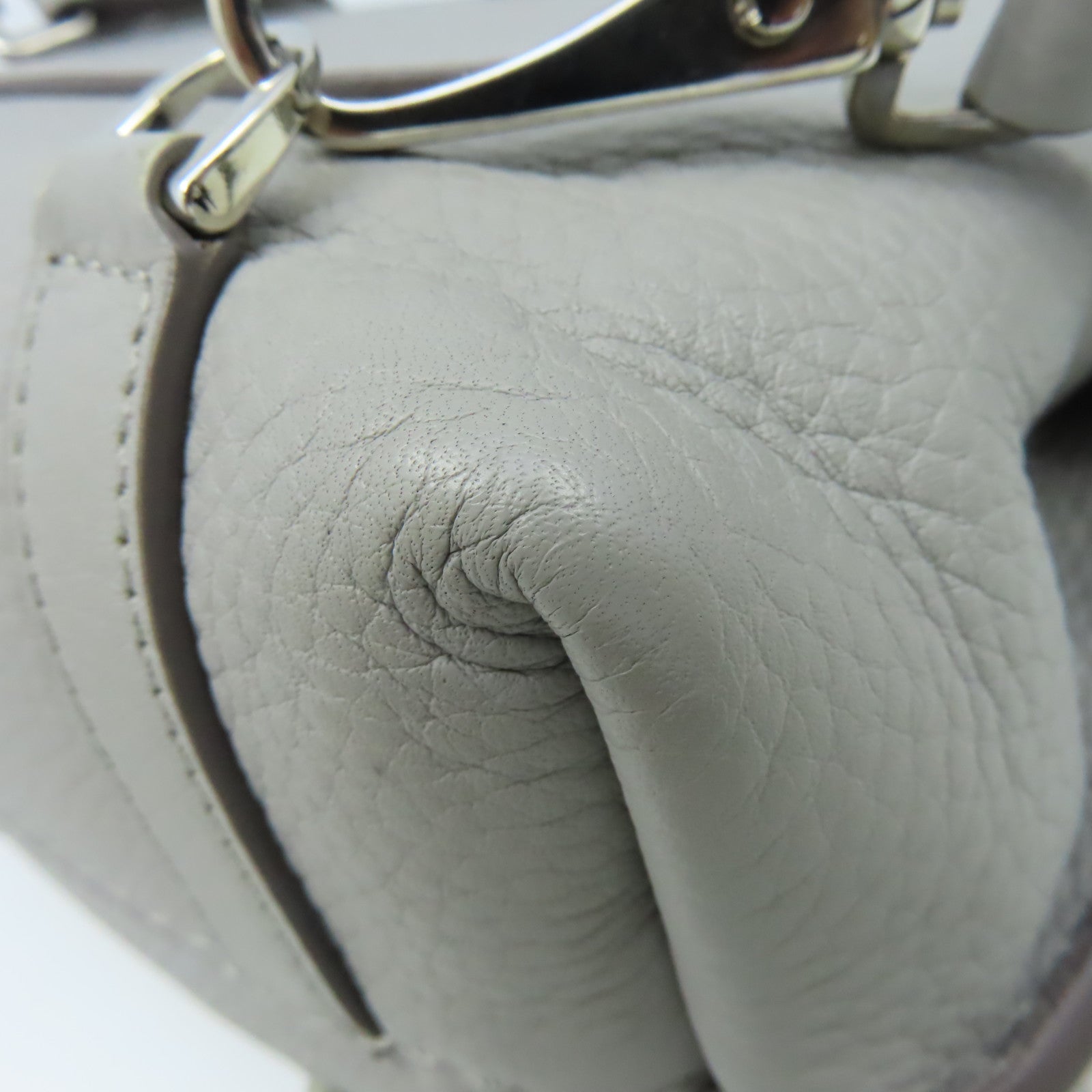 TOD’S 牛皮皮革2Way Shoulder Bag背包肩背兩用袋灰色