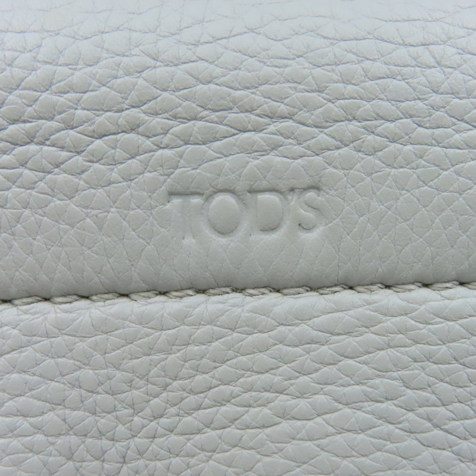 TOD’S 牛皮皮革2Way Shoulder Bag背包肩背兩用袋灰色
