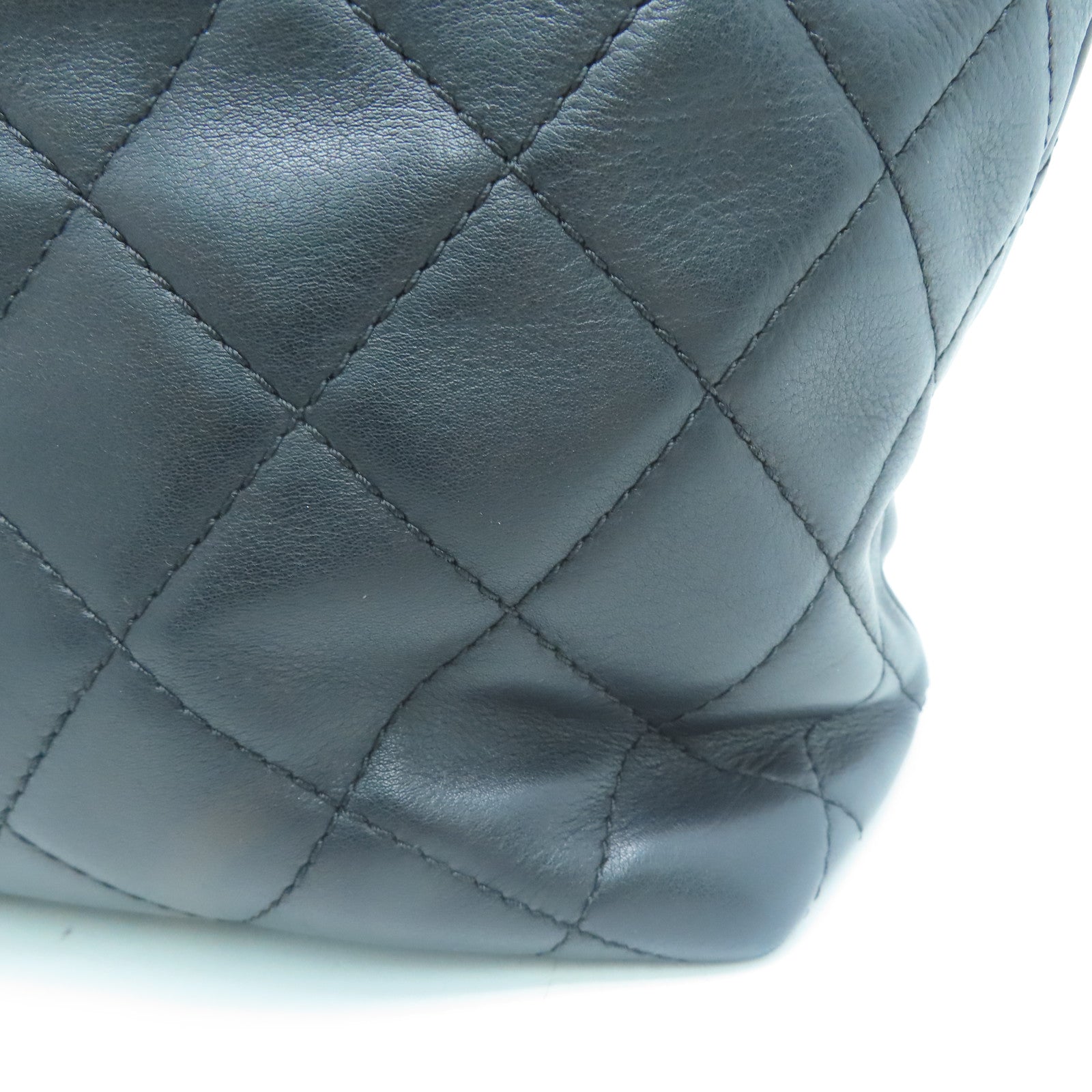 CHANEL [Sharp Discount] Lingge Cowhide Leather 2 Way Shoulder Silver Buckle Handle Shoulder Back Dual-purpose Bag Black