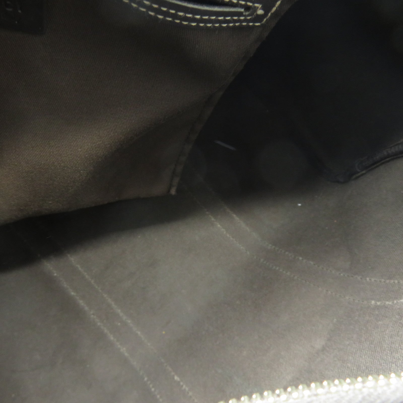 GUCCI GG帆布Hand Bag金扣手挽袋啡色