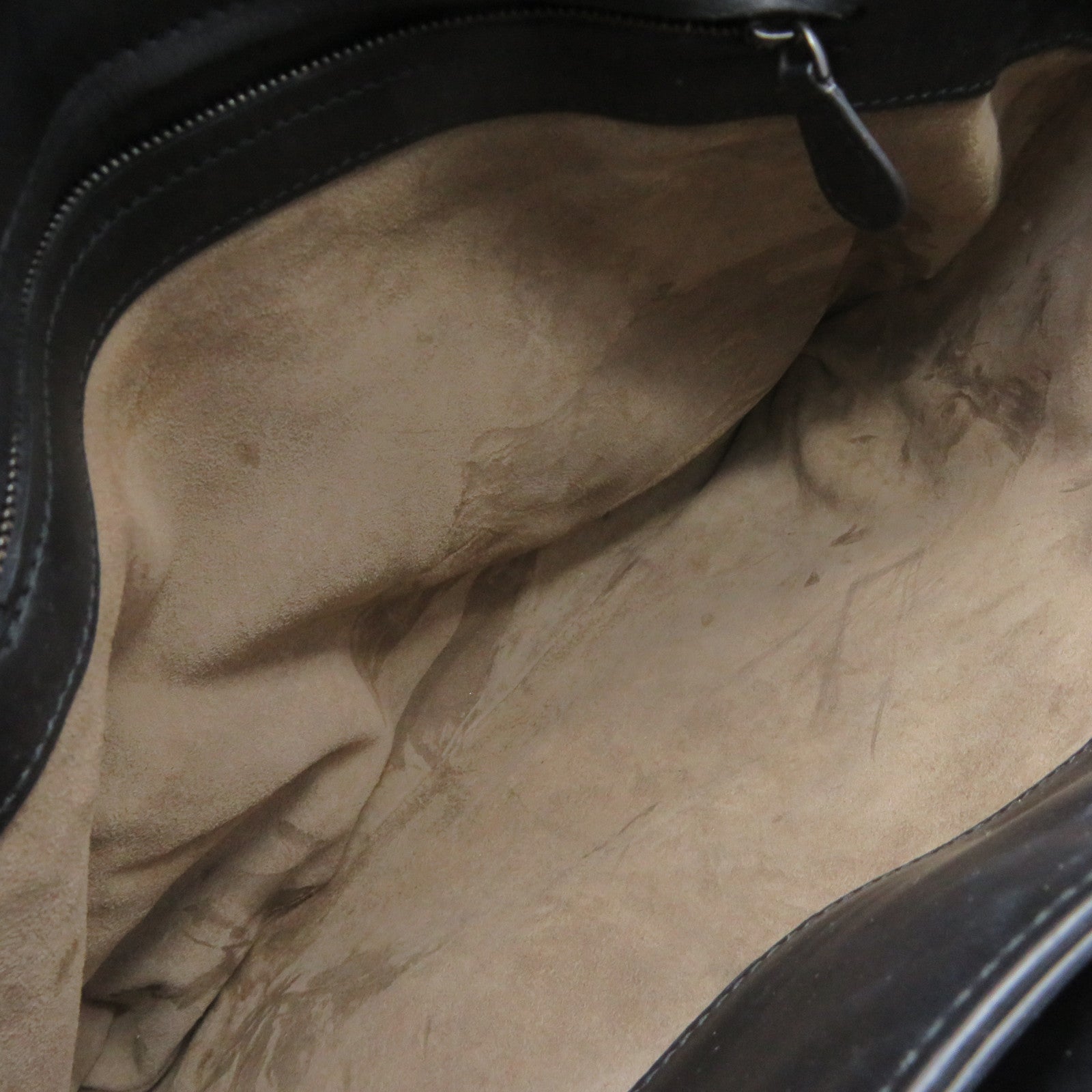 BOTTEGA VENETA 織紋皮革2Way Hand Bag金扣手挽肩背兩用袋黑色