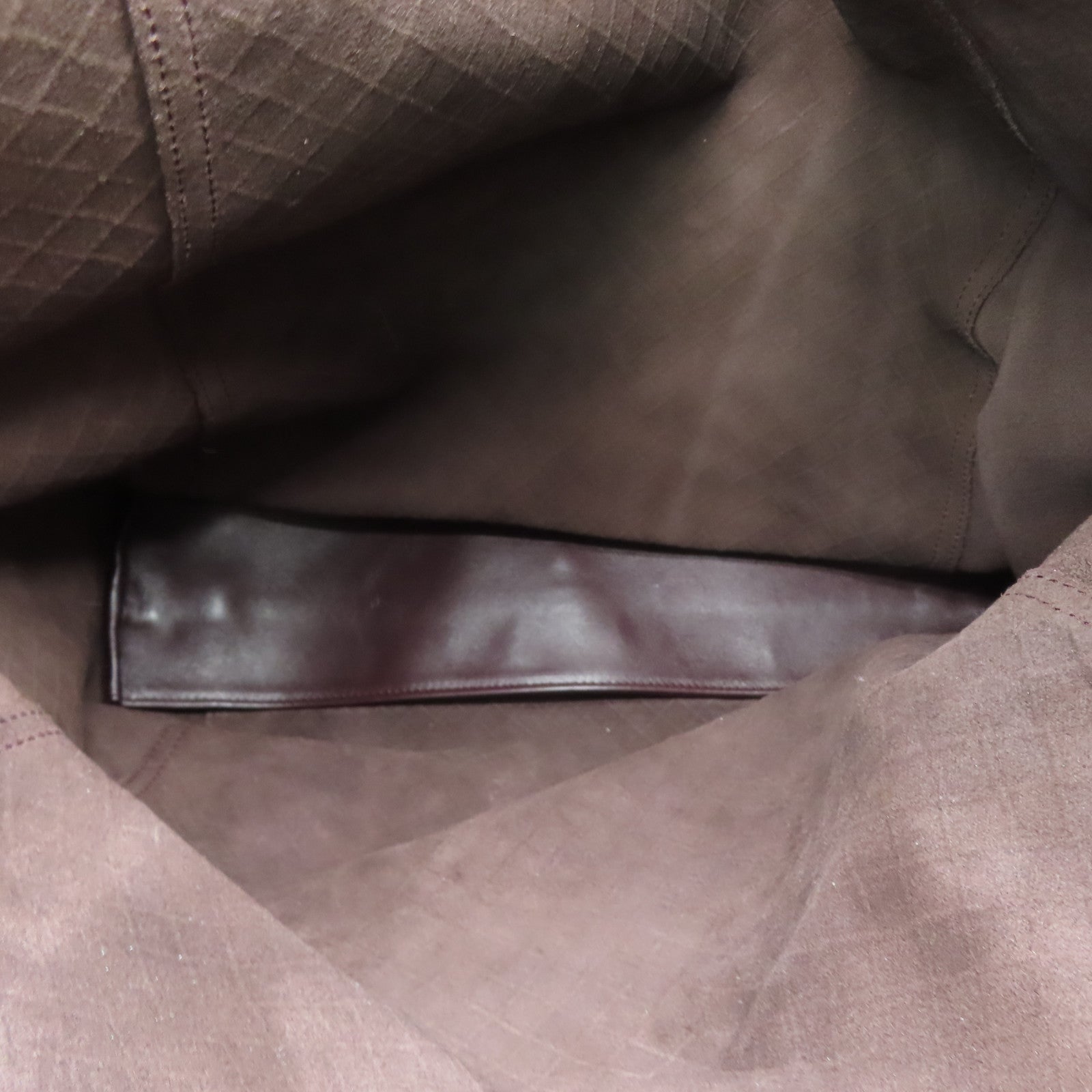 BOTTEGA VENETA 羊皮皮革Tote Bag銀扣手挽袋啡色