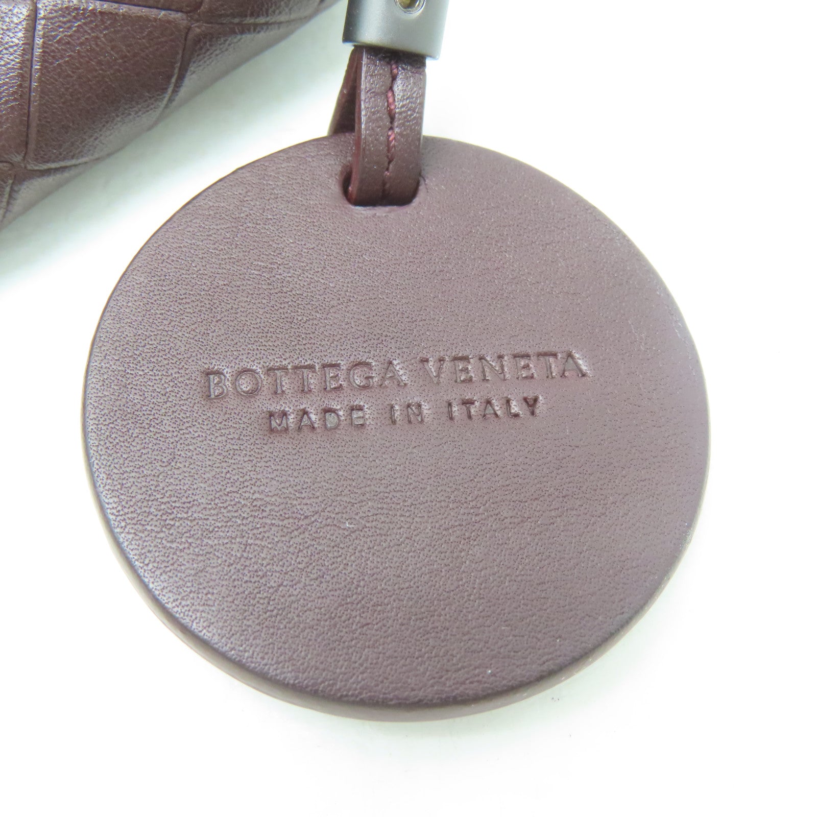 BOTTEGA VENETA 羊皮皮革Tote Bag銀扣手挽袋啡色