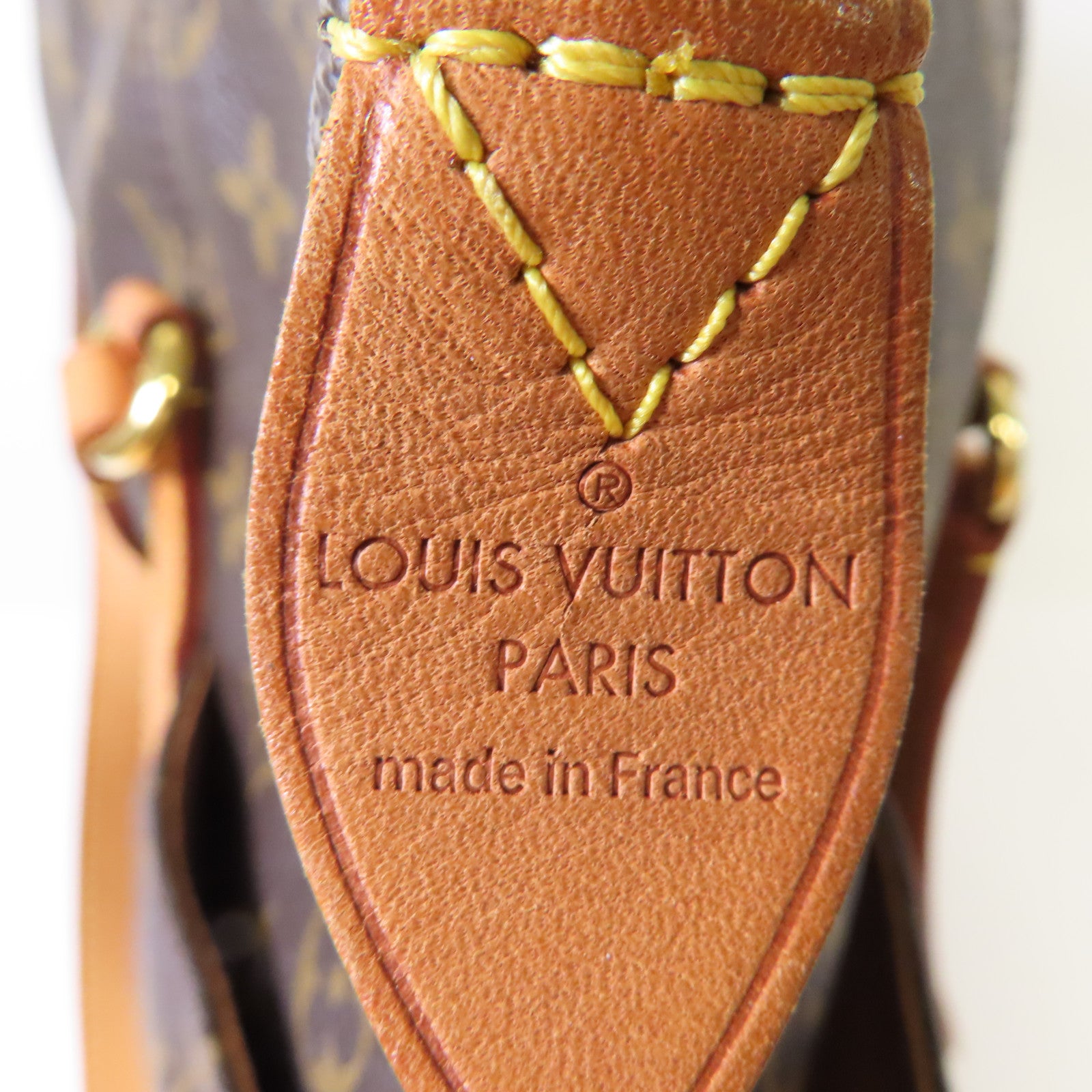 LOUIS VUITTON Monogram Totally MM Shoulder Bag金扣肩背袋啡色