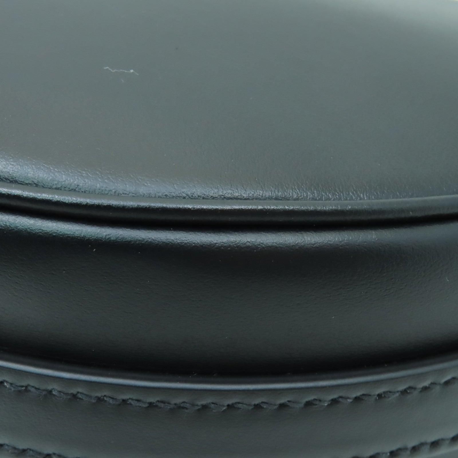 PRADA 牛皮皮革2way Shoulder Bag金扣手挽肩背兩用袋黒色