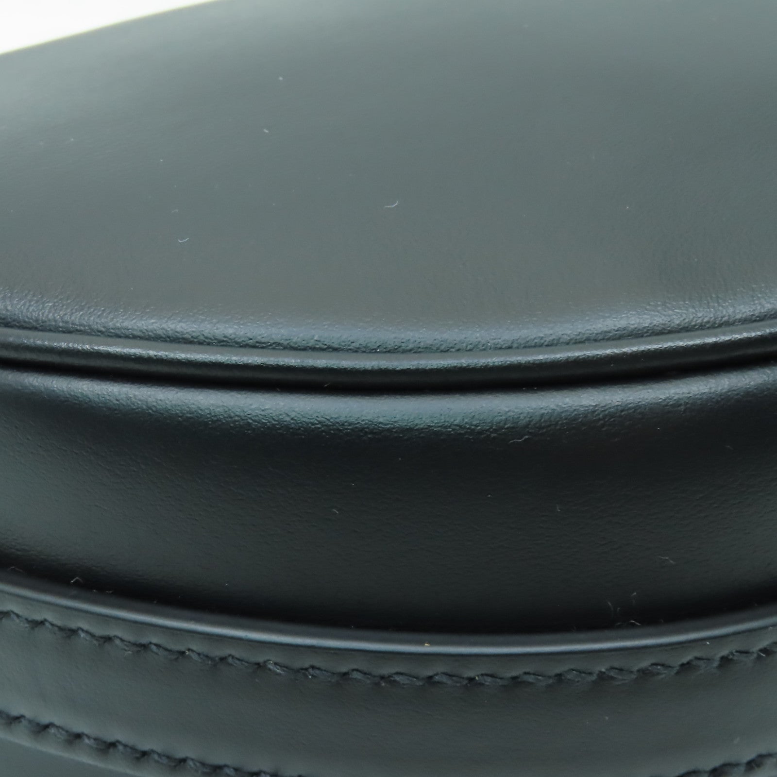 PRADA 牛皮皮革2way Shoulder Bag金扣手挽肩背兩用袋黒色